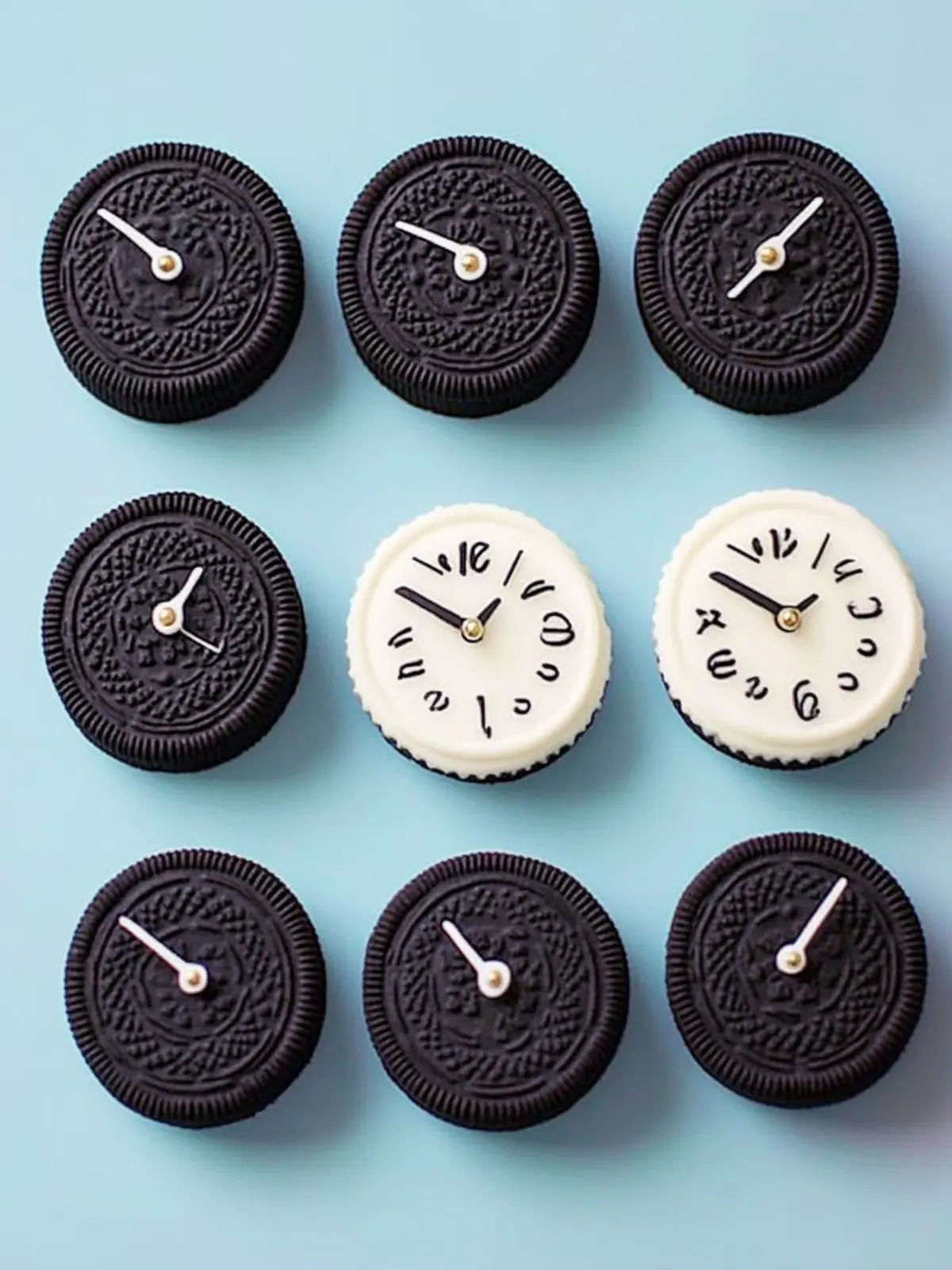 Oreo Cookie Clocks