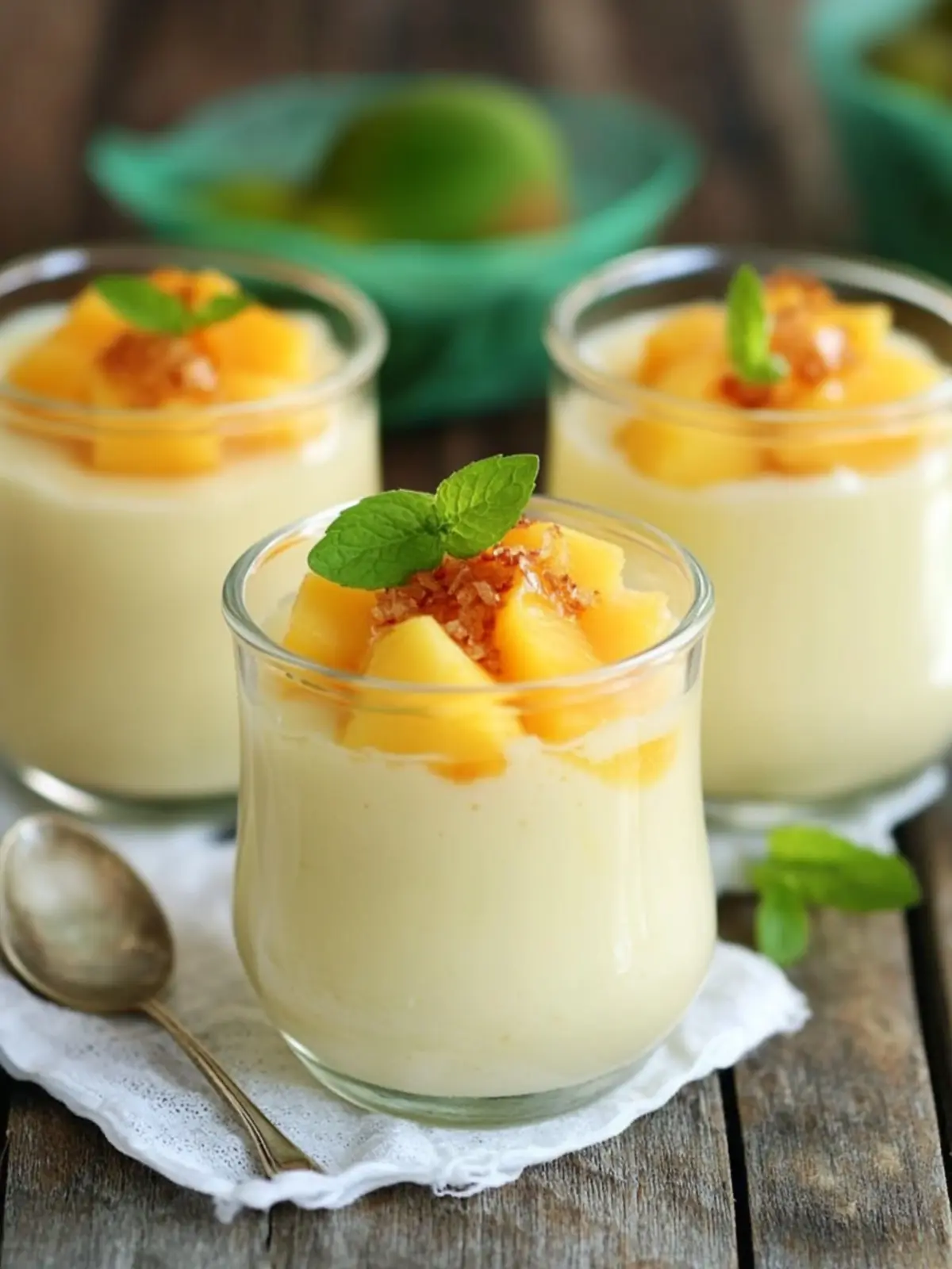 Peach Phirni