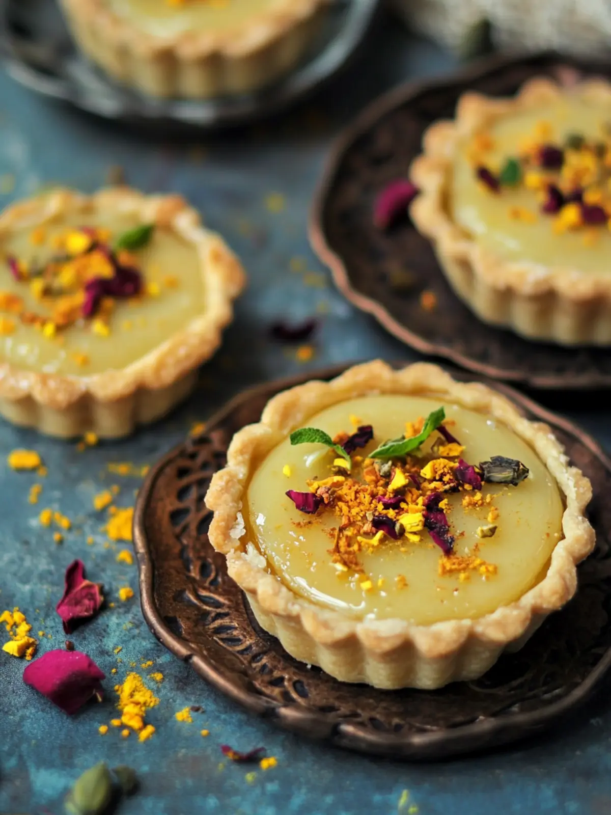 Kesar Phirni Tartlets