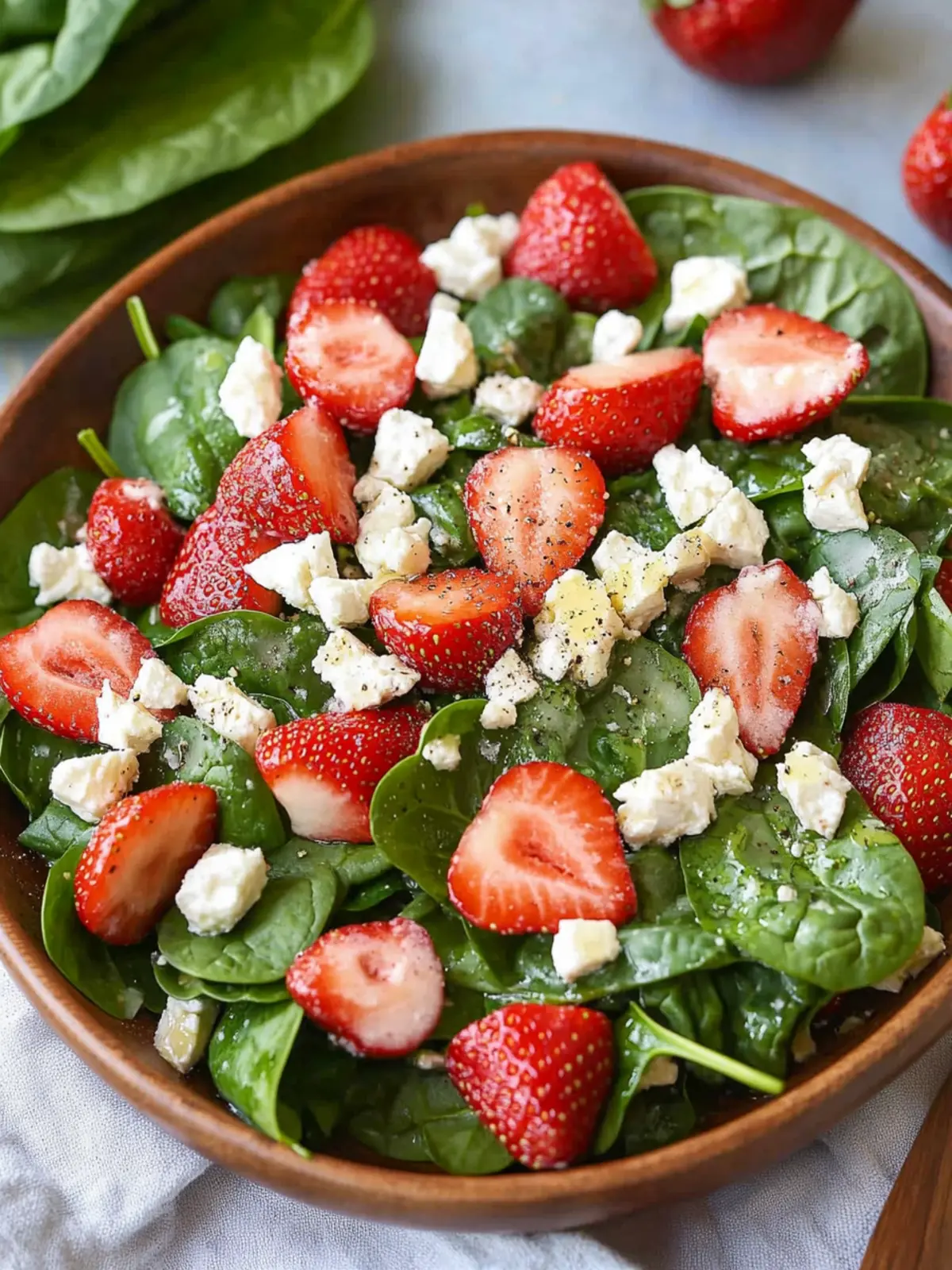 Spinach Strawberry Salad