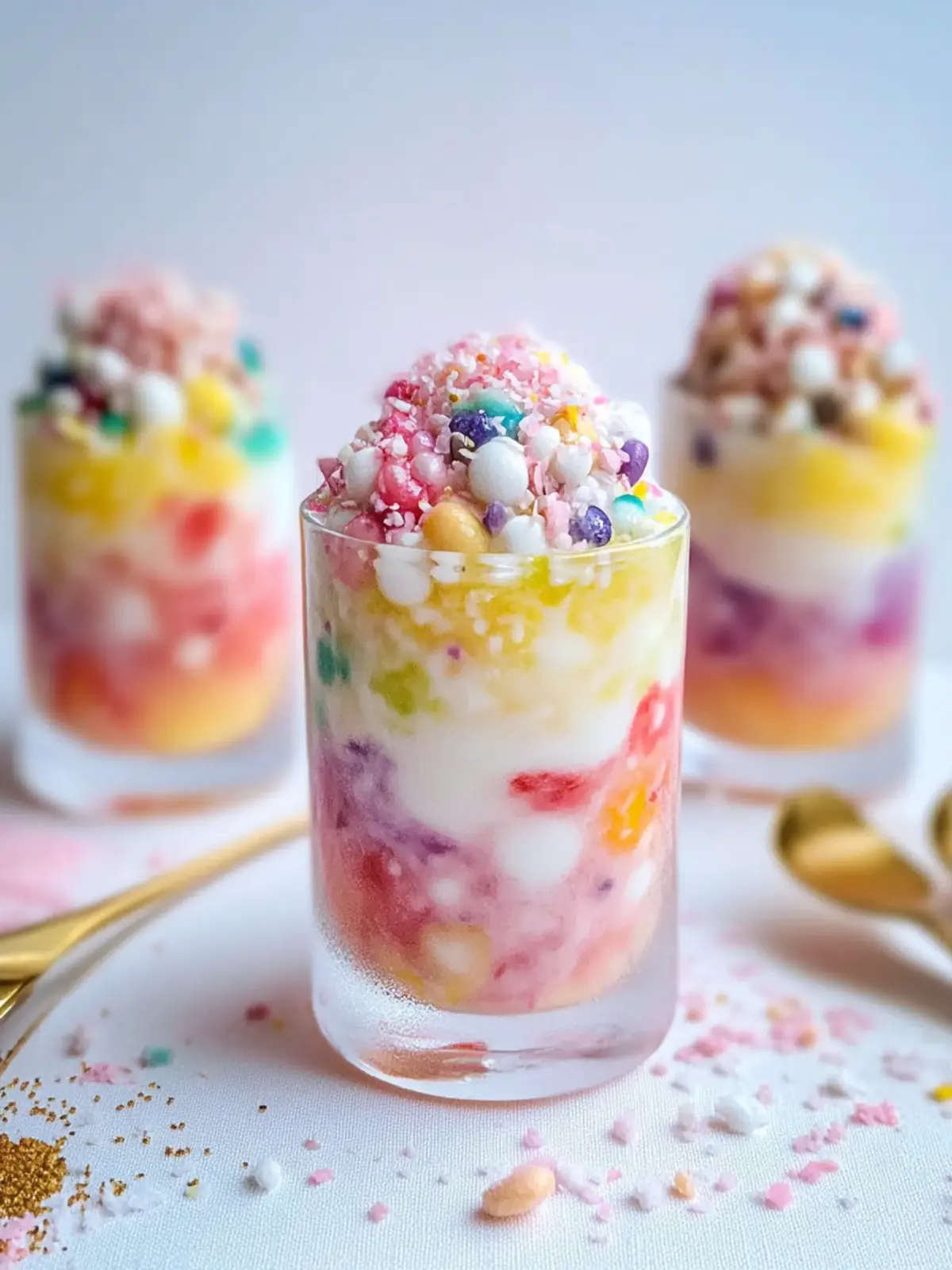 Vietnamese Rainbow Dessert