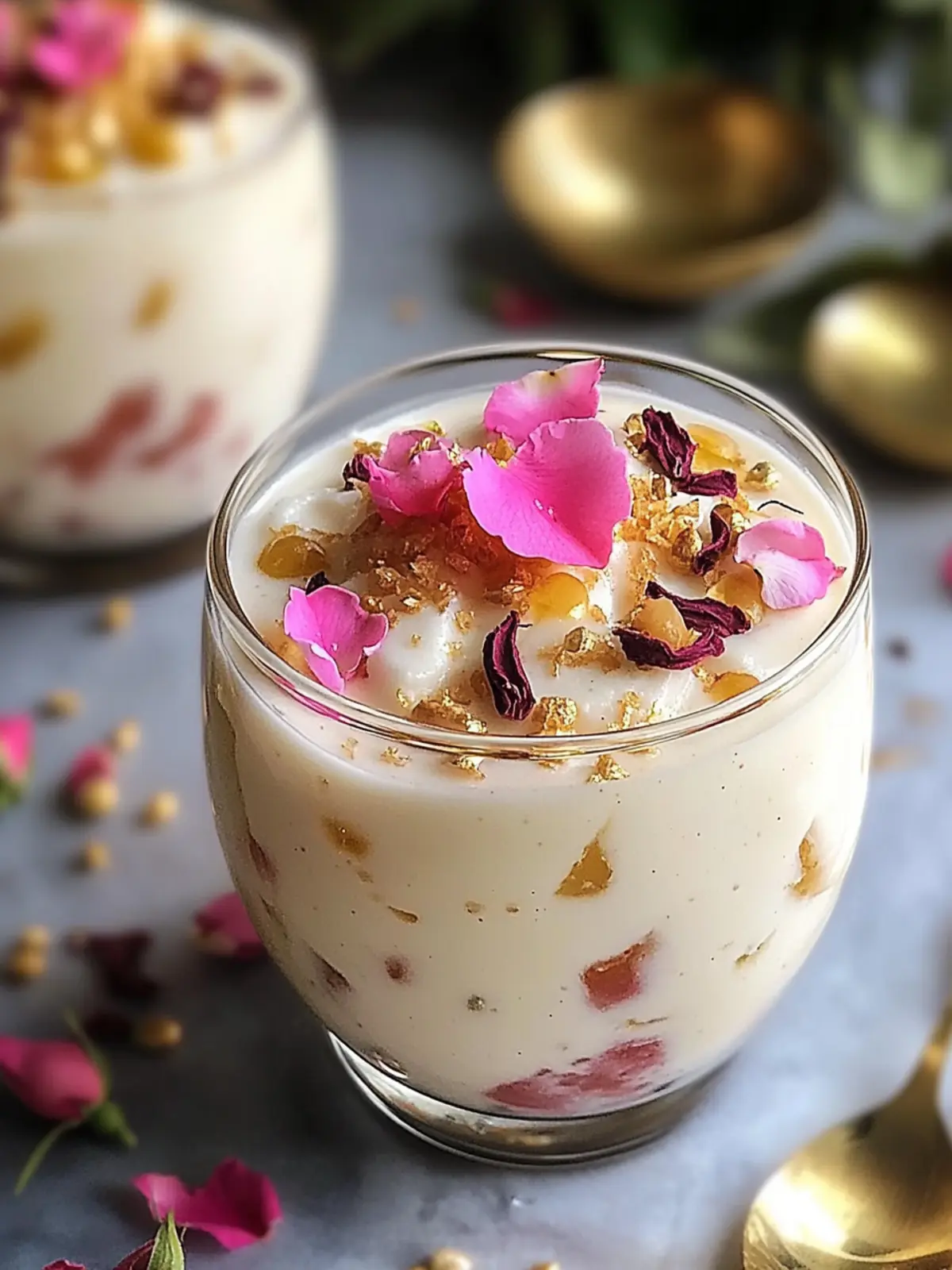 Rose Rasmalai Falooda