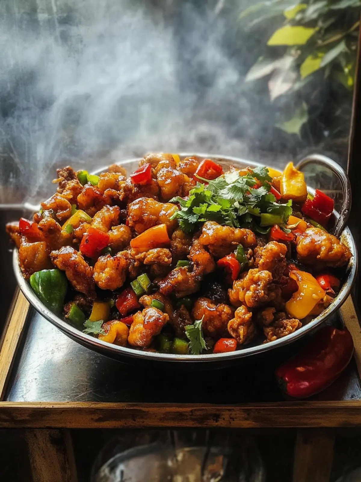 Indo Chinese Chicken Cart