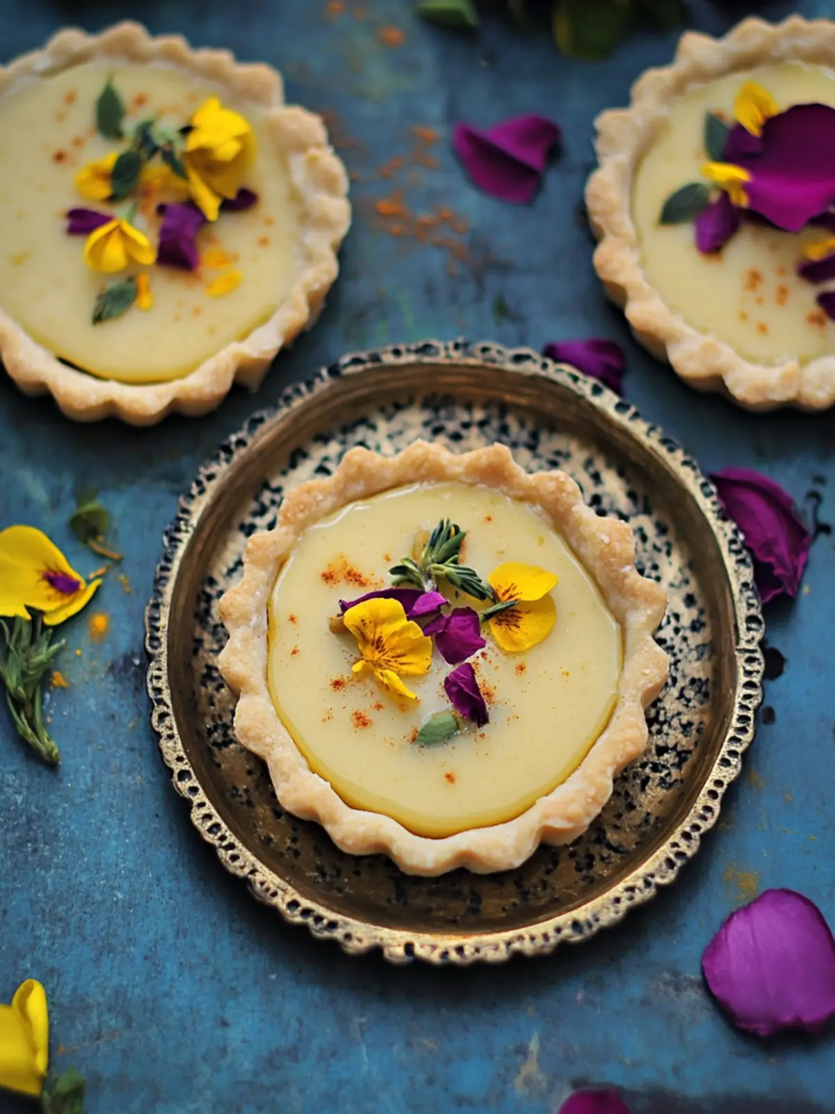 Kesar Phirni Tartlets