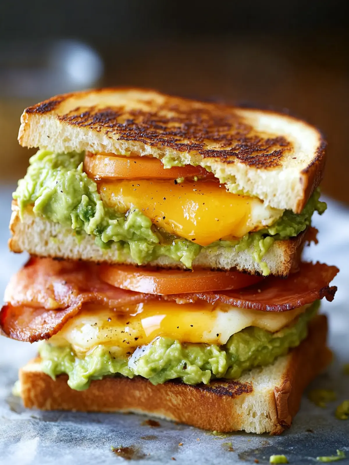 Guacamole Breakfast Sandwich