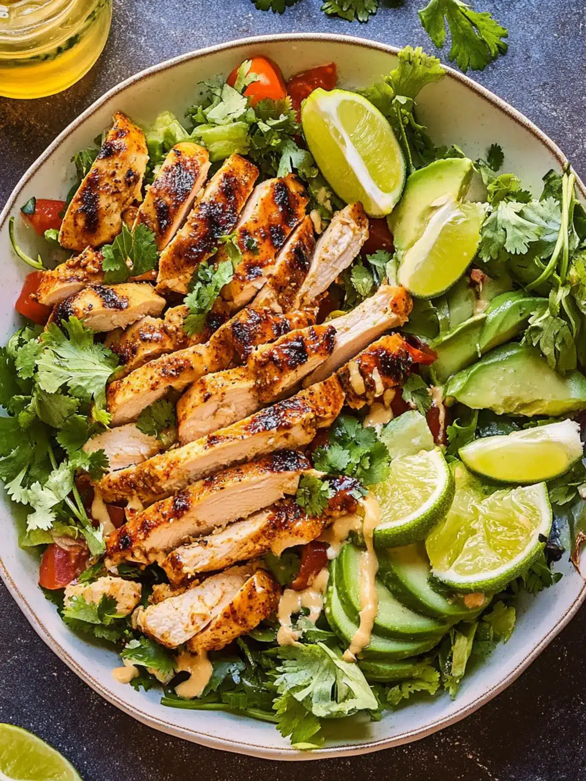 Chili Lime Chicken Salad