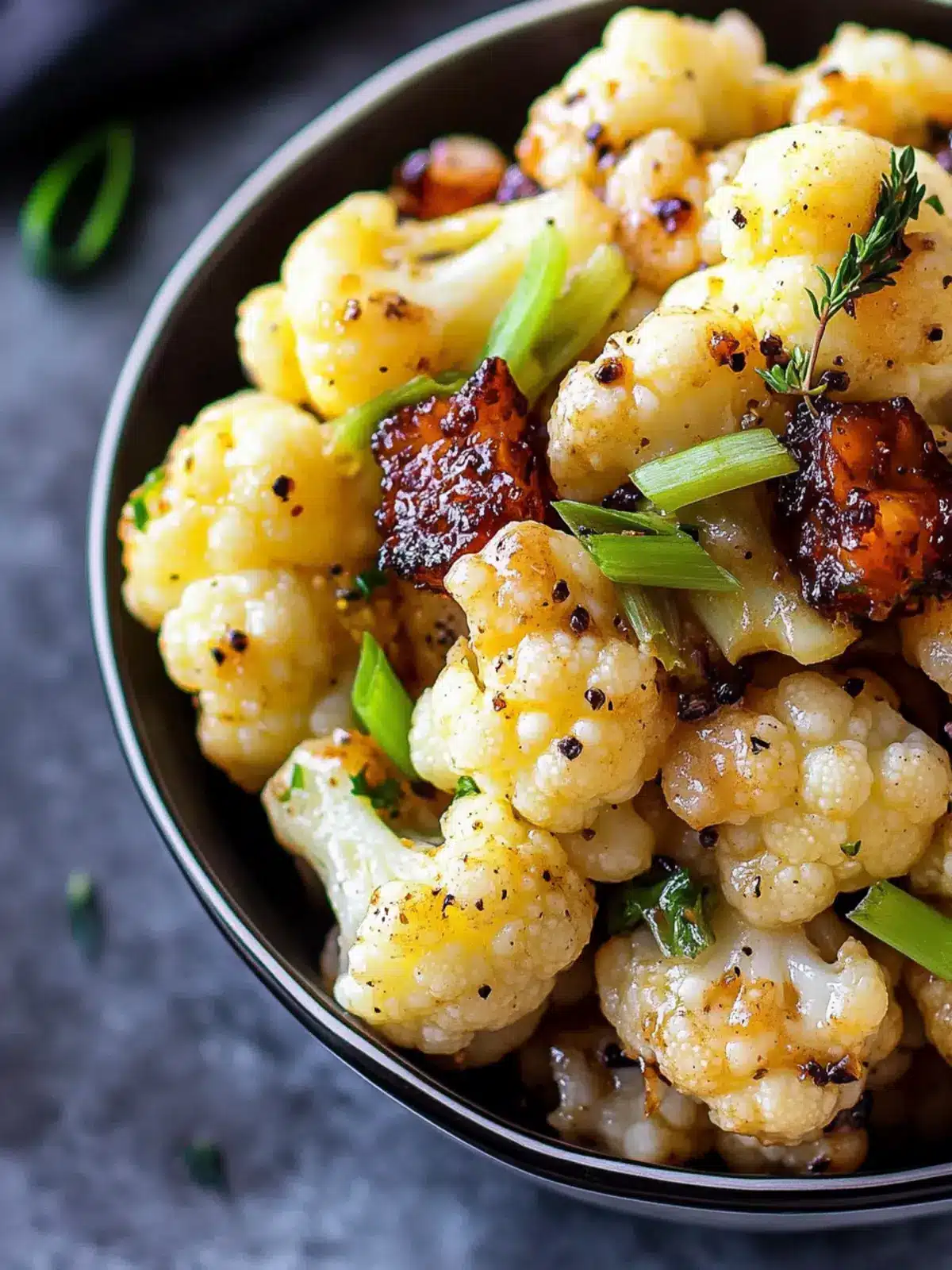 Black Pepper Cauliflower