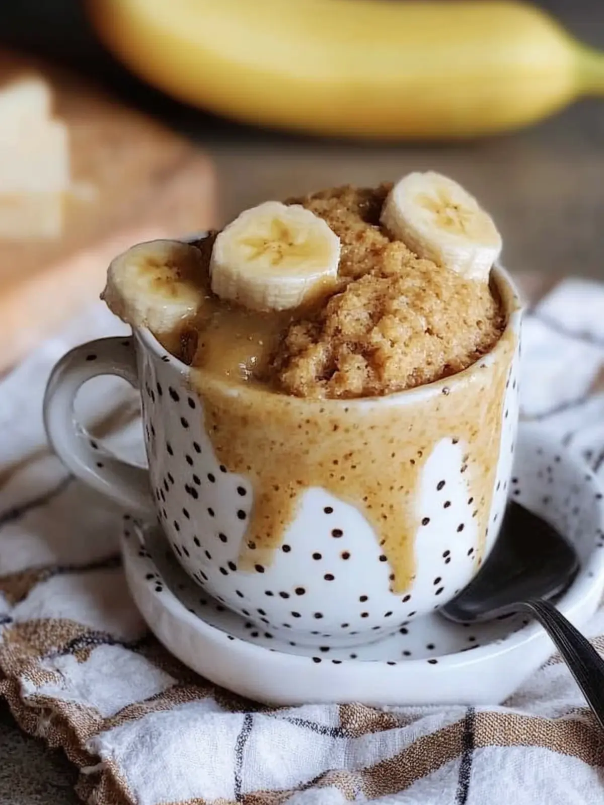 Banana Bread Mug Cake