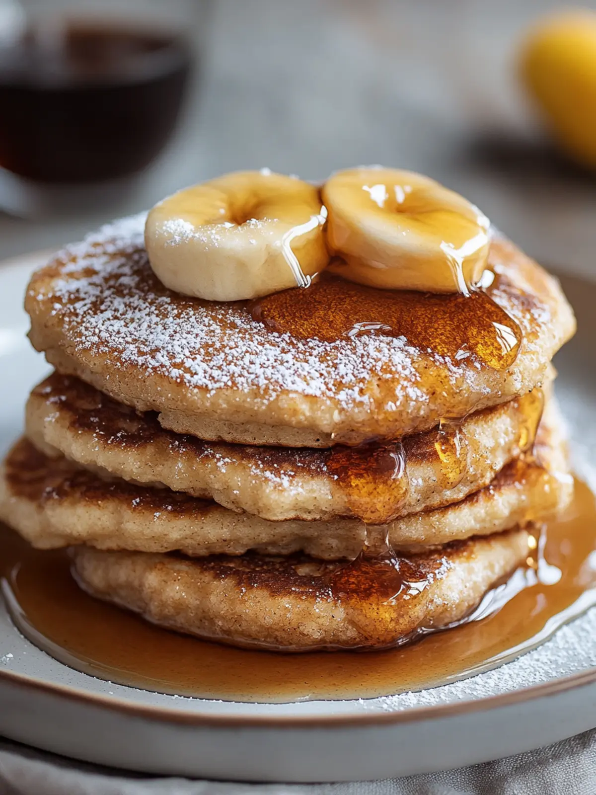 Spanish Churro-Inspired Pancakes
