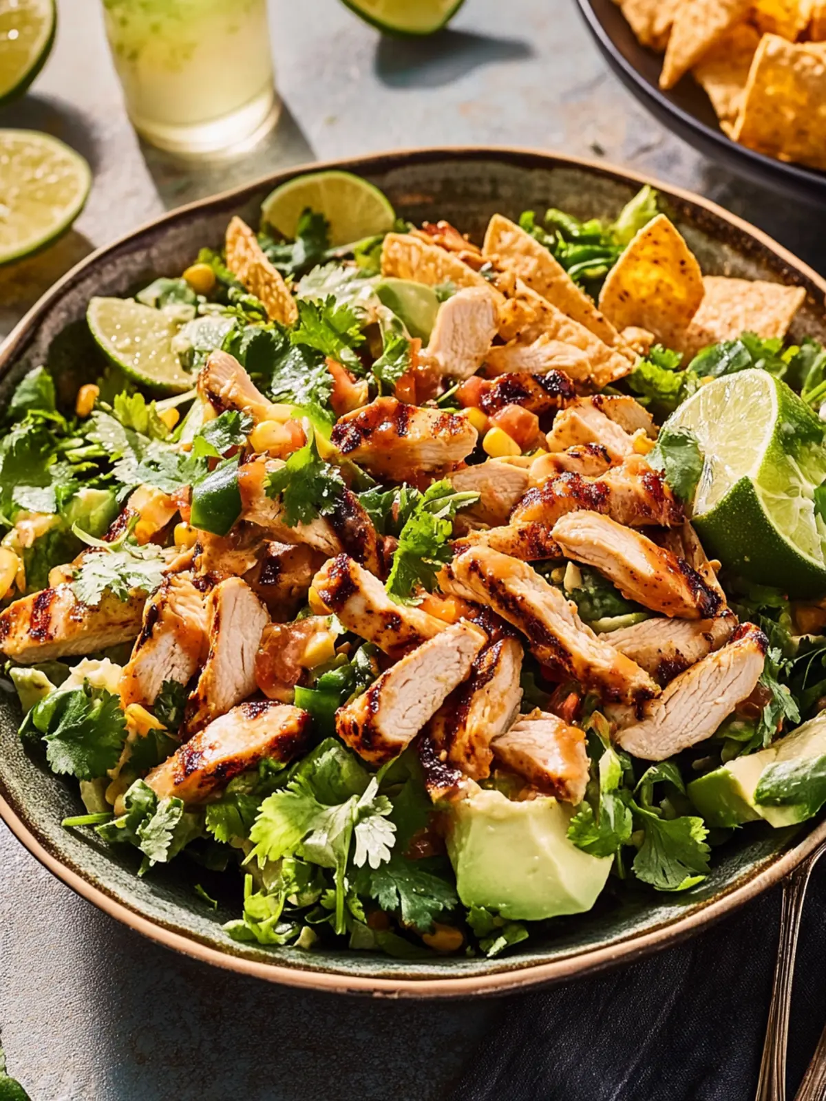 Chili Lime Chicken Salad