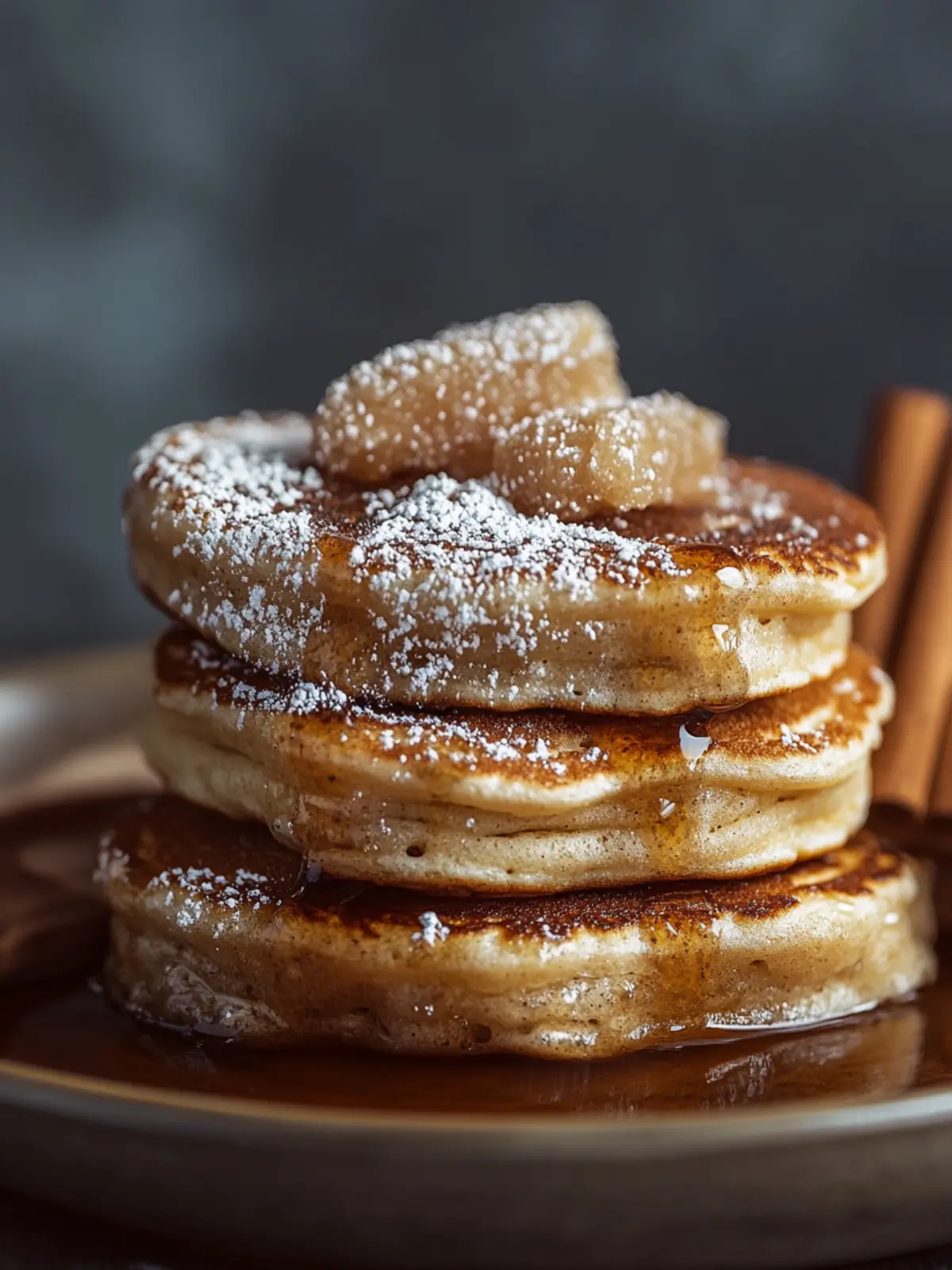 Spanish Churro-Inspired Pancakes