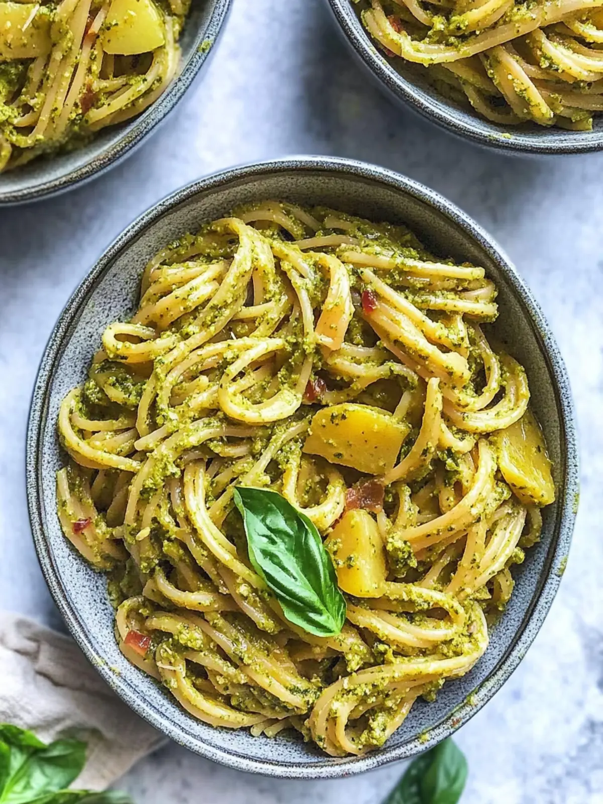Whole Wheat Summer Pesto Pasta