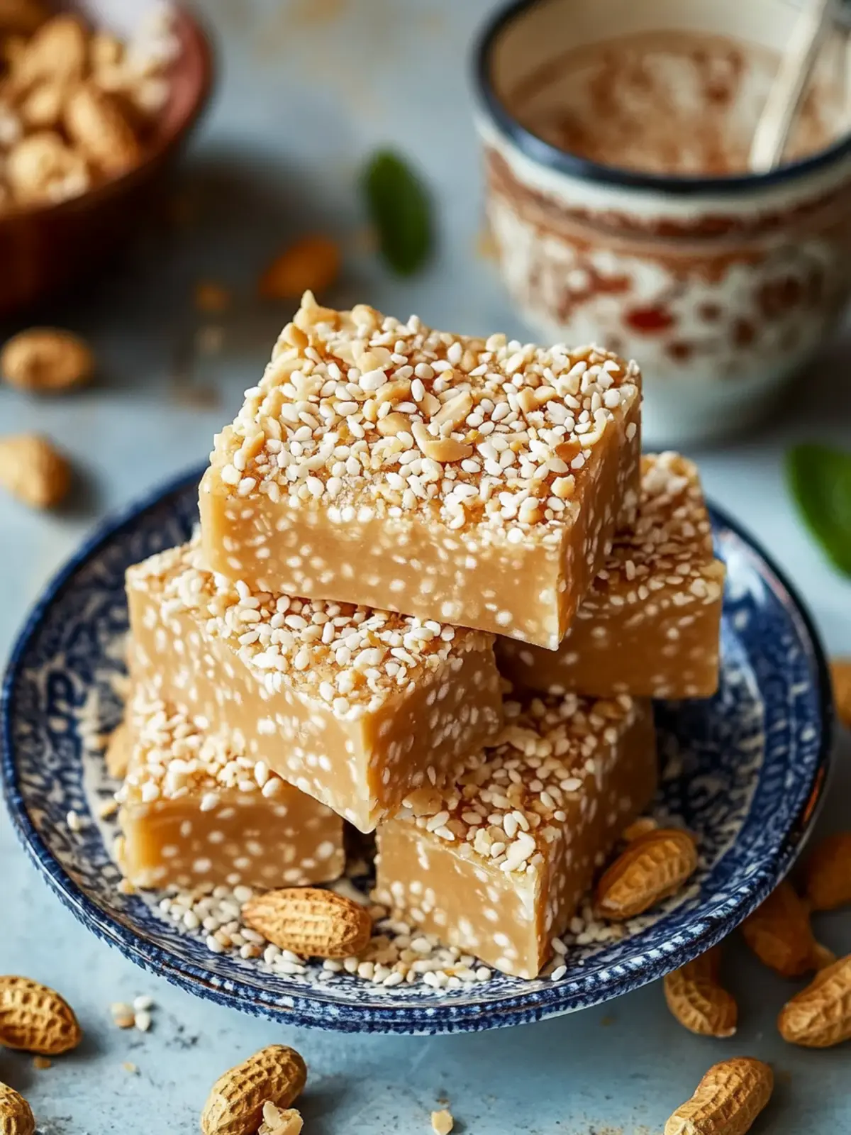 Crunchy Peanut and Sesame Bliss