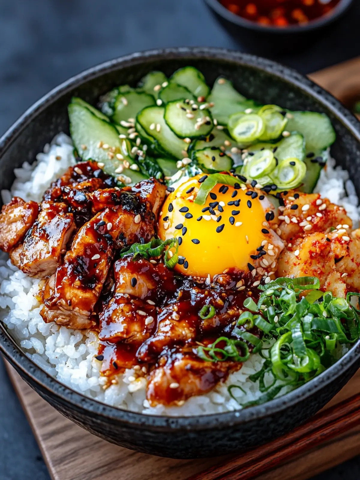 Korean Bbq Chicken Rice Bowls