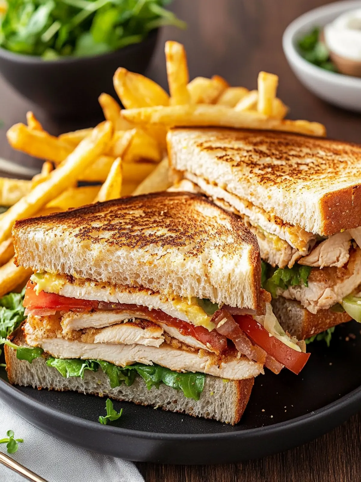 Chicken Club Sandwiches