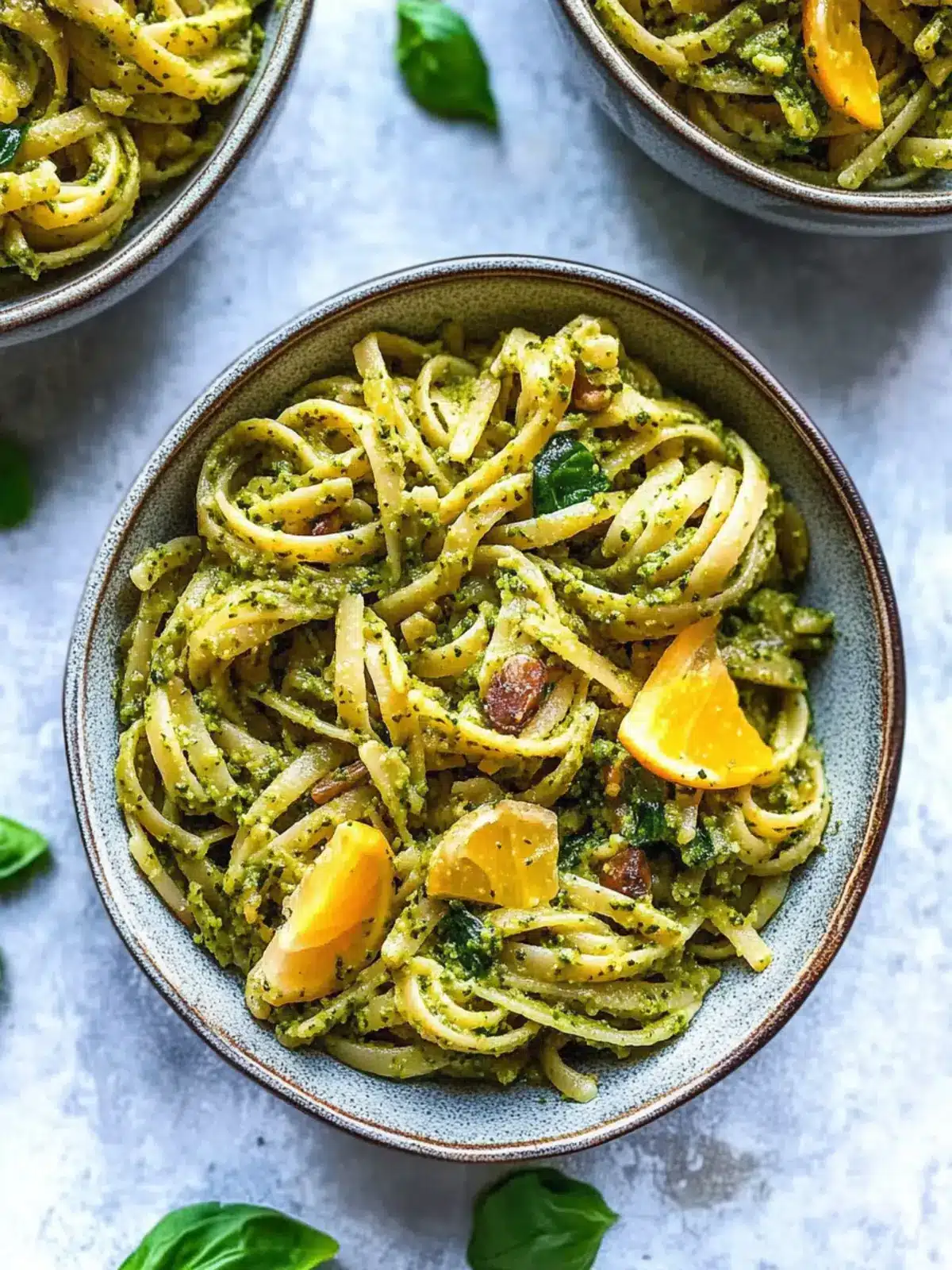 Whole Wheat Summer Pesto Pasta