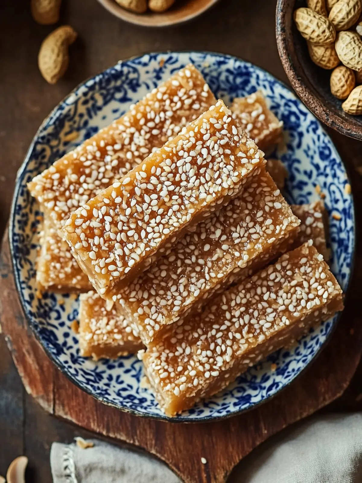 Crunchy Peanut and Sesame Bliss
