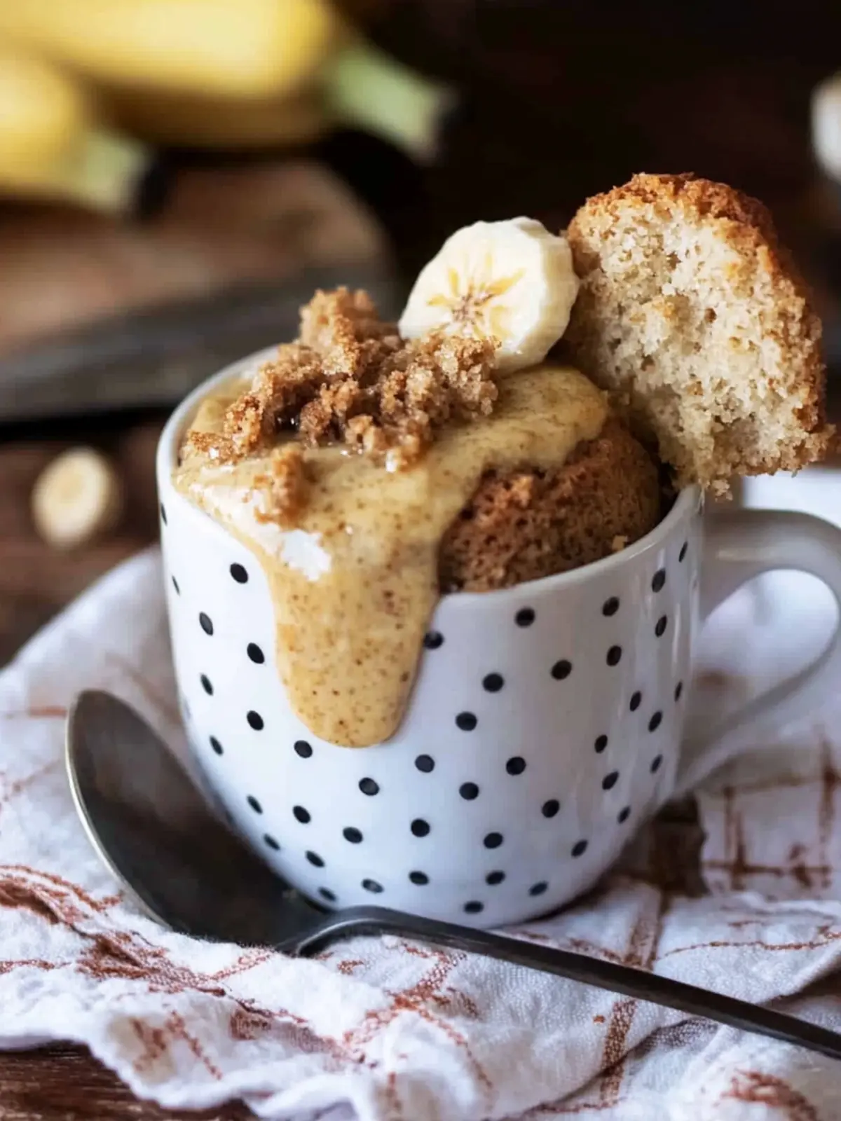 Banana Bread Mug Cake