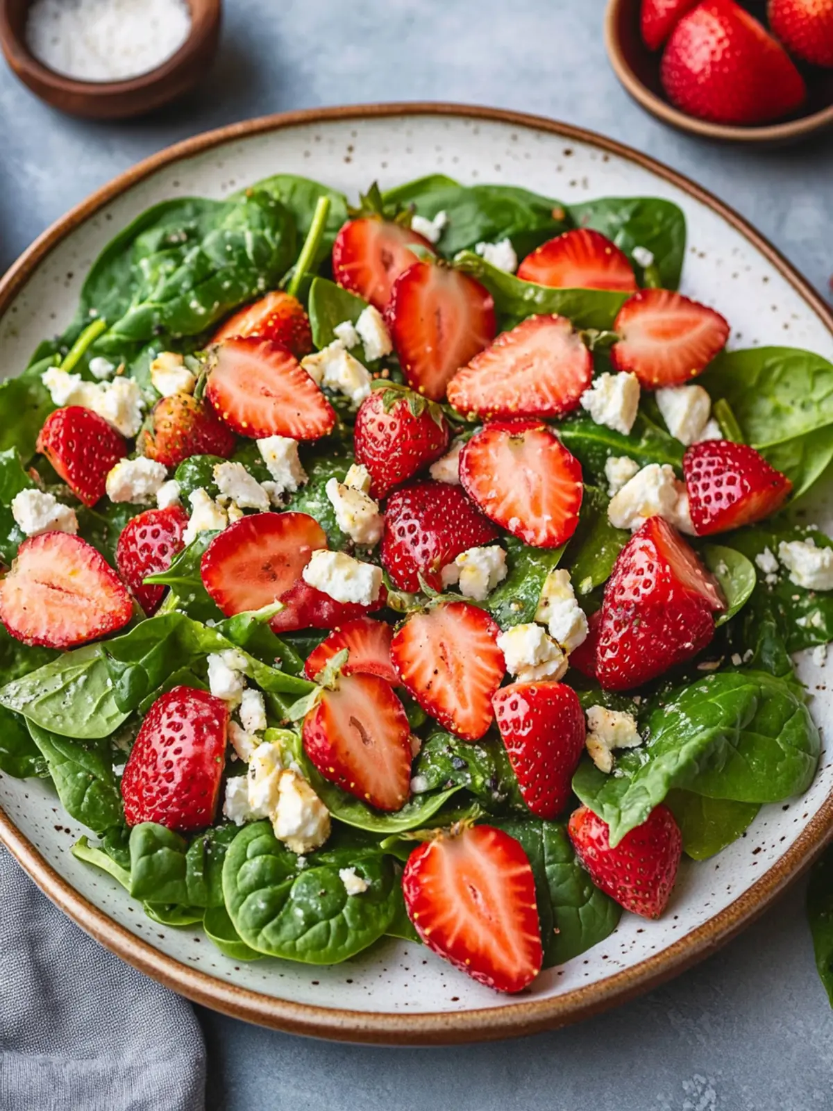 Spinach Strawberry Salad