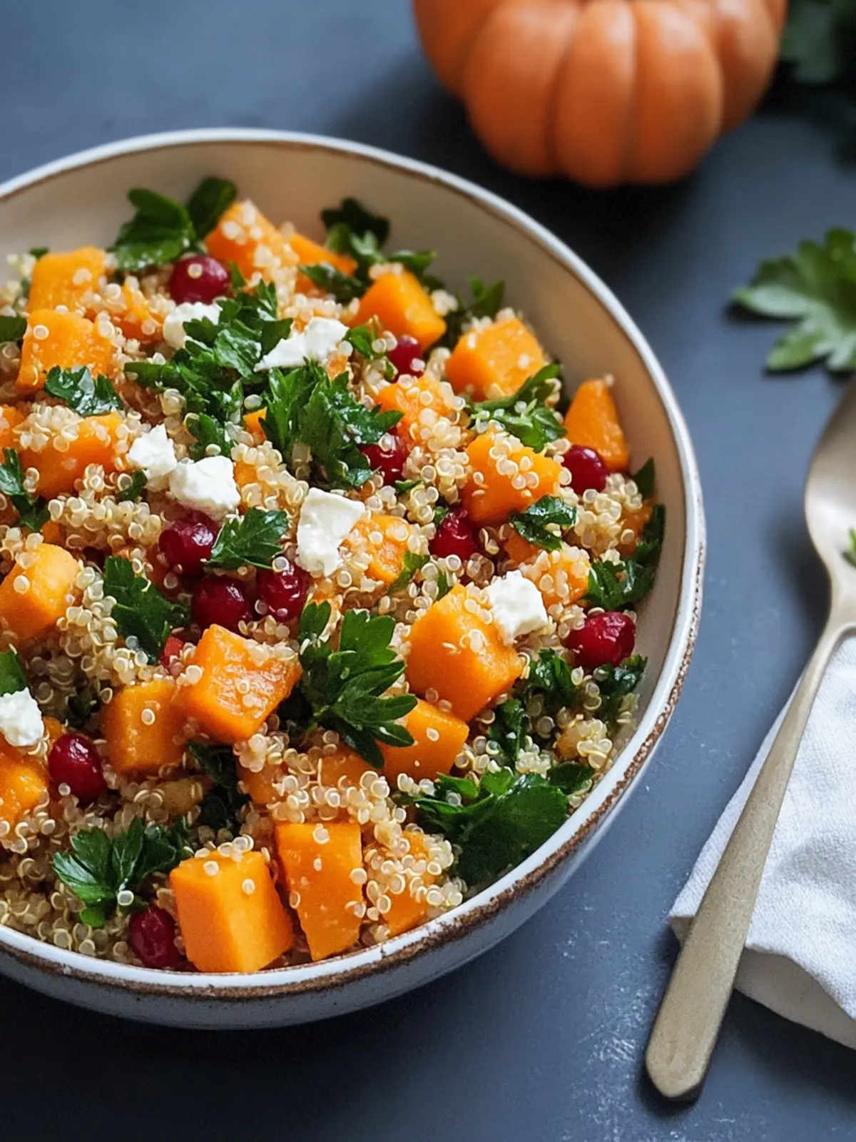 Butternut Squash Quinoa Salad