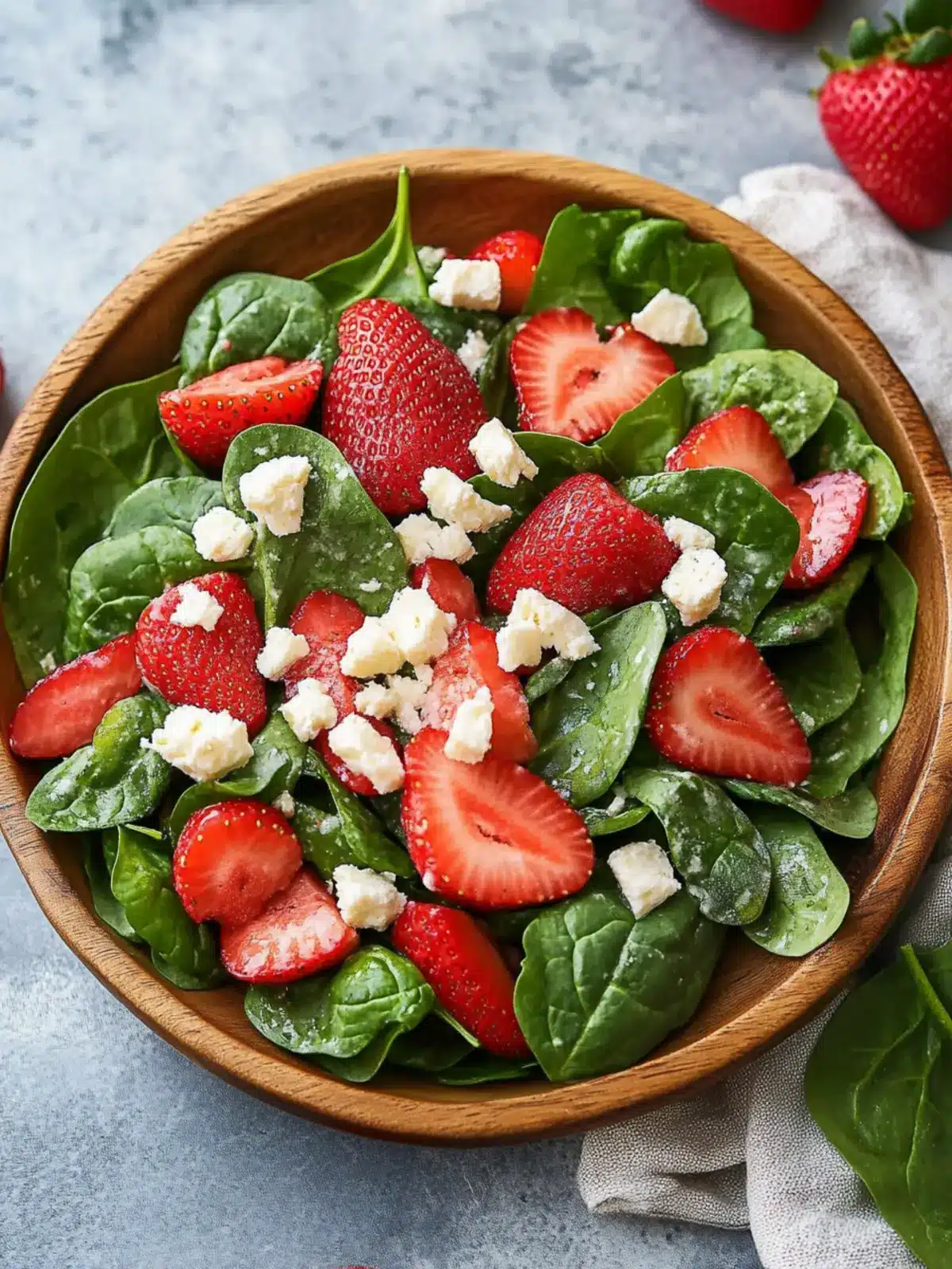 Spinach Strawberry Salad