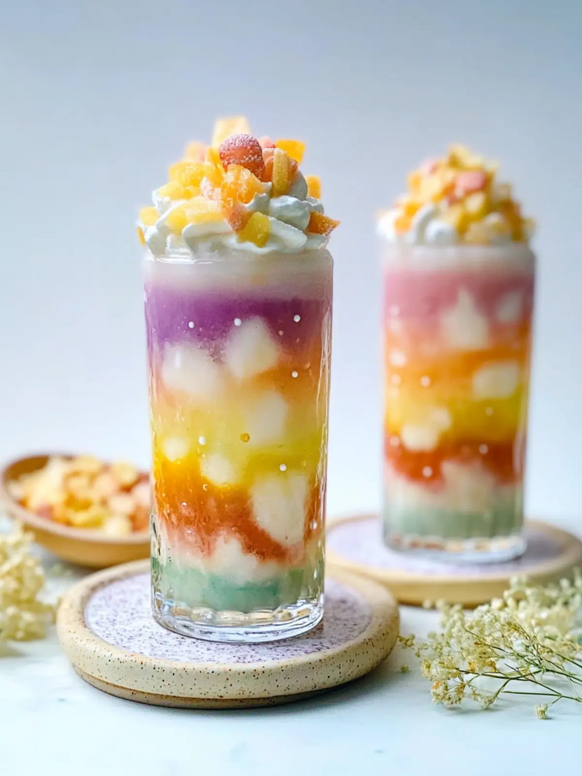 Vietnamese Rainbow Dessert
