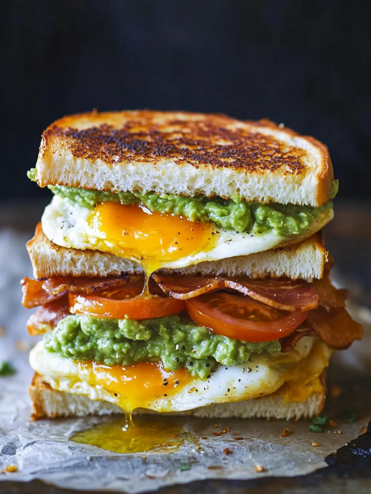 Guacamole Breakfast Sandwich