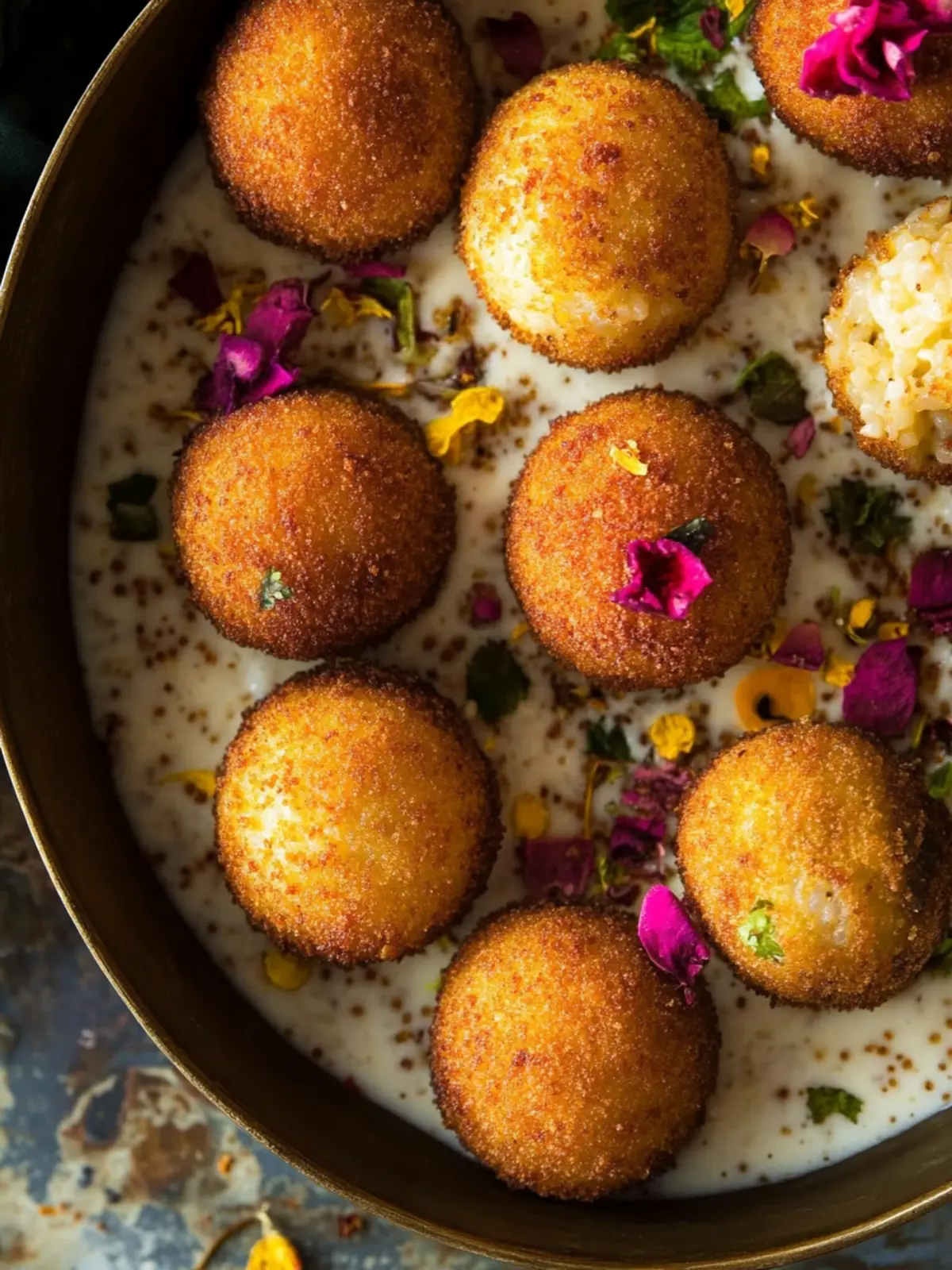 Indian Rice Kheer Arancini