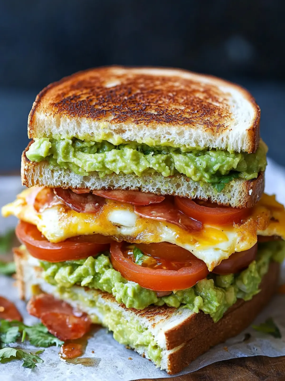 Guacamole Breakfast Sandwich