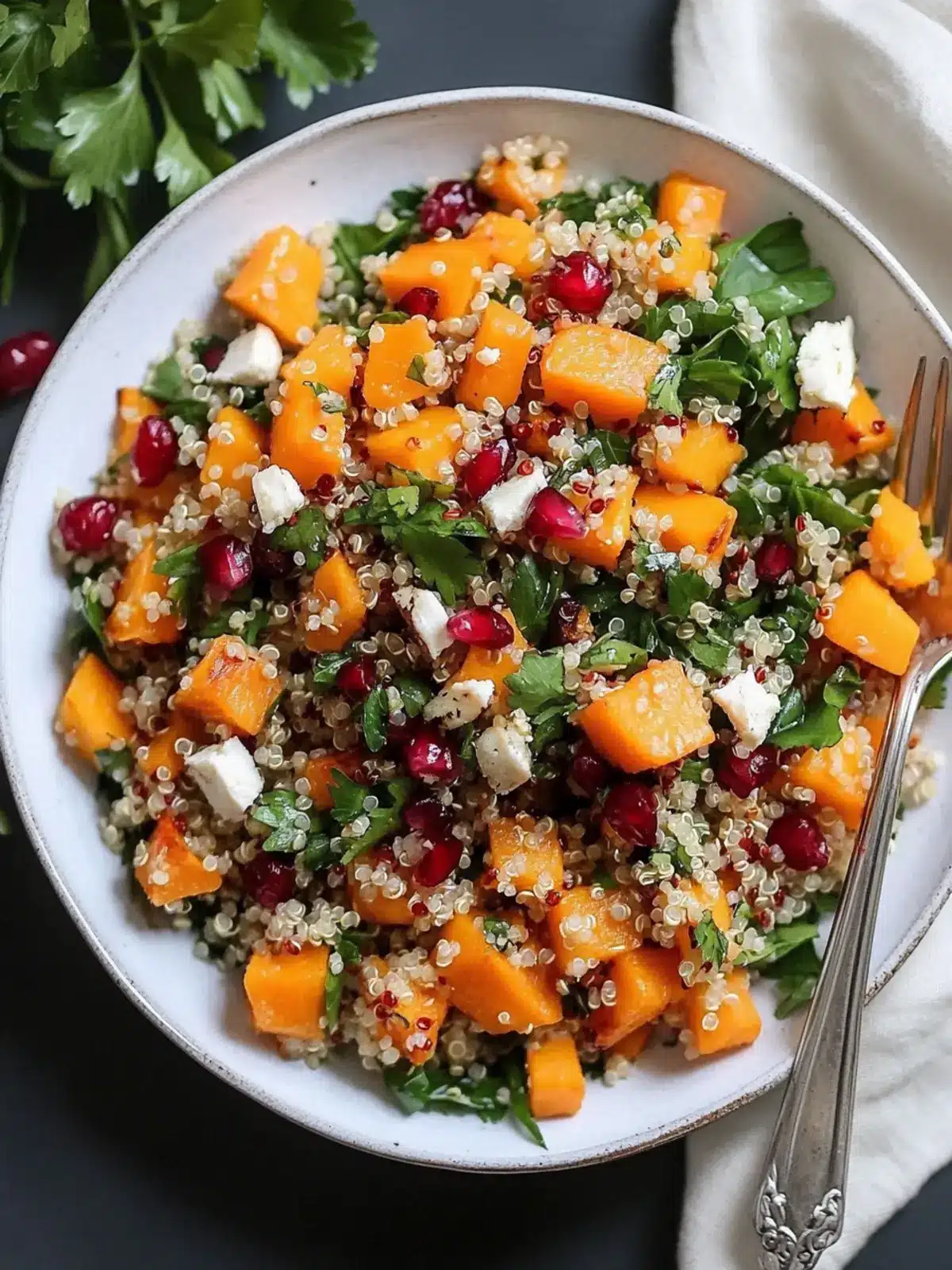 Butternut Squash Quinoa Salad