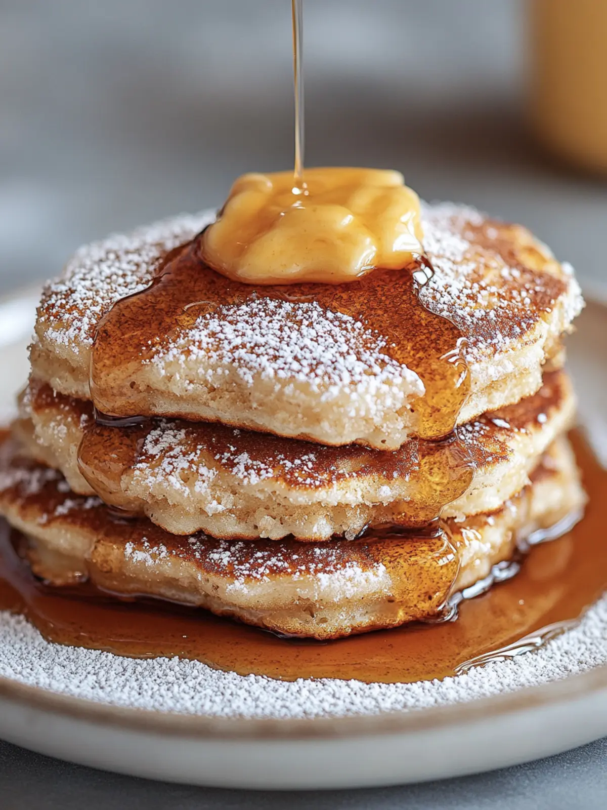 Spanish Churro-Inspired Pancakes