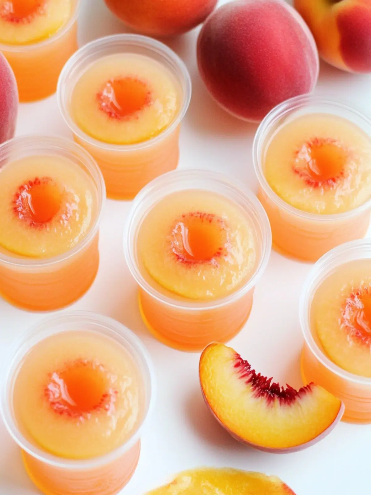 Crown Peach Jello Shots