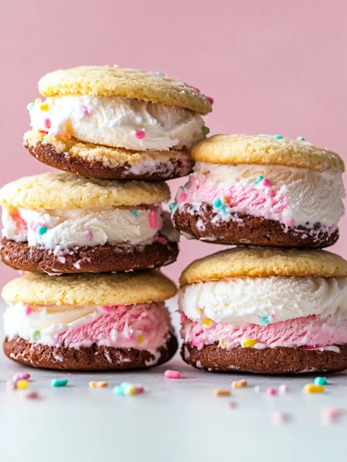 Ice Cream Sandwich Cookies
