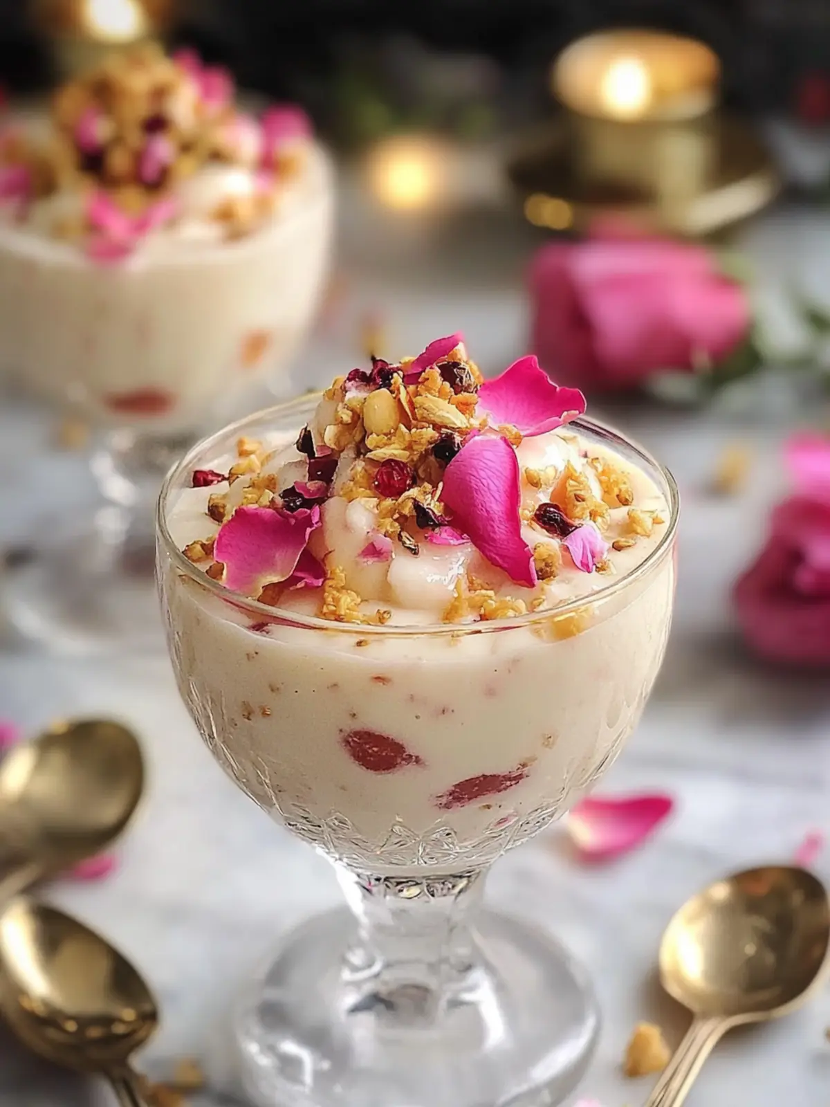Rose Rasmalai Falooda