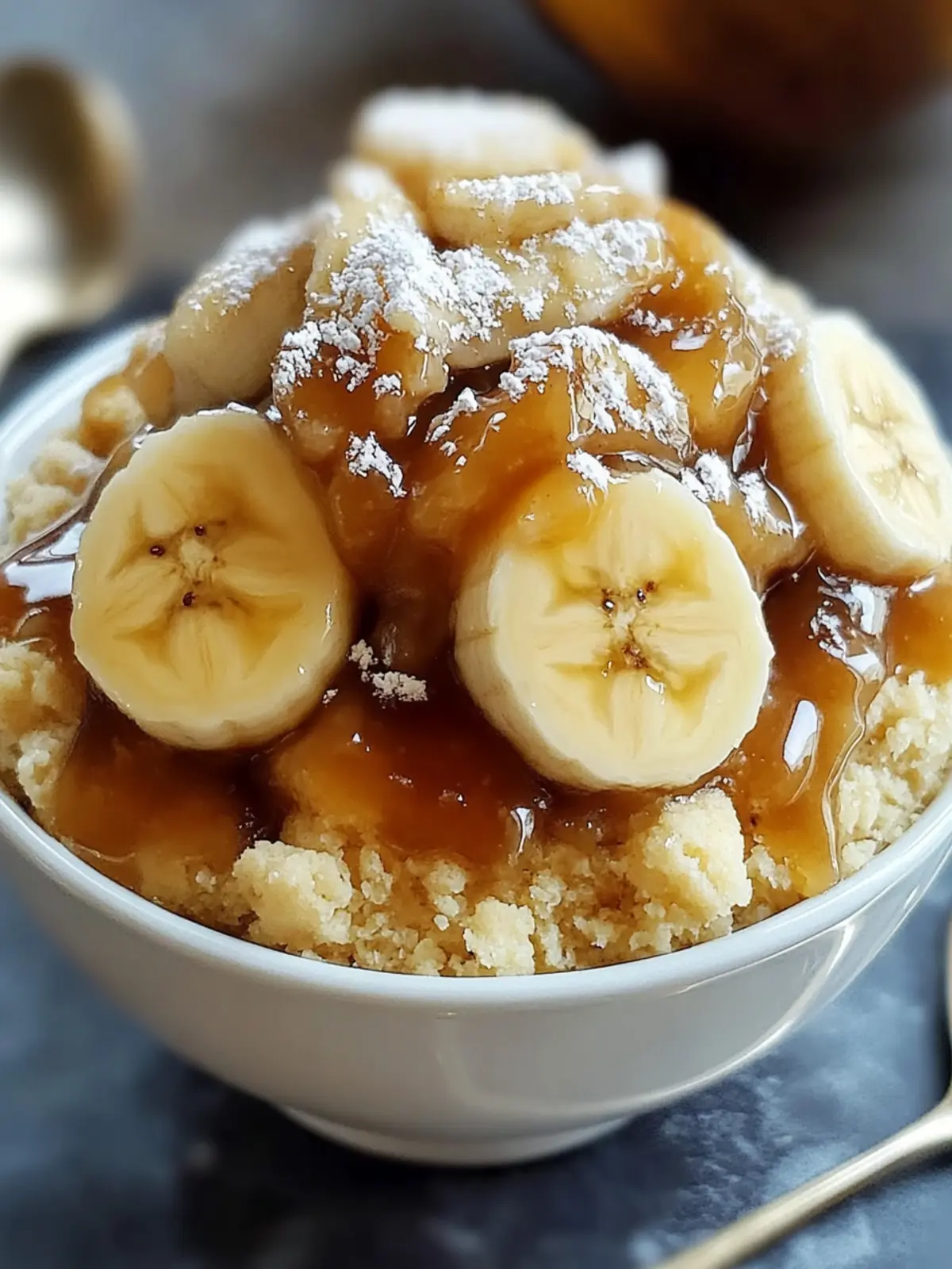 Bananas Foster Cobbler