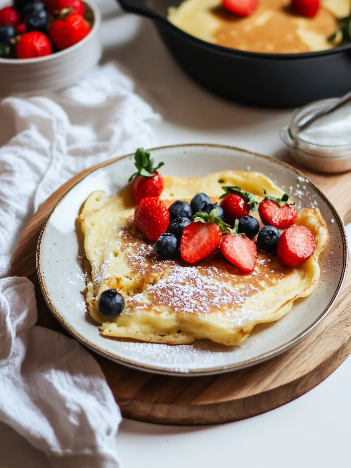 Easy and Delicious German Oven Pancakes