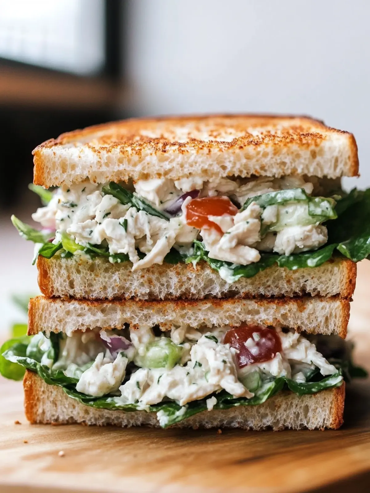 Cottage Cheese Chicken Salad Sandwich