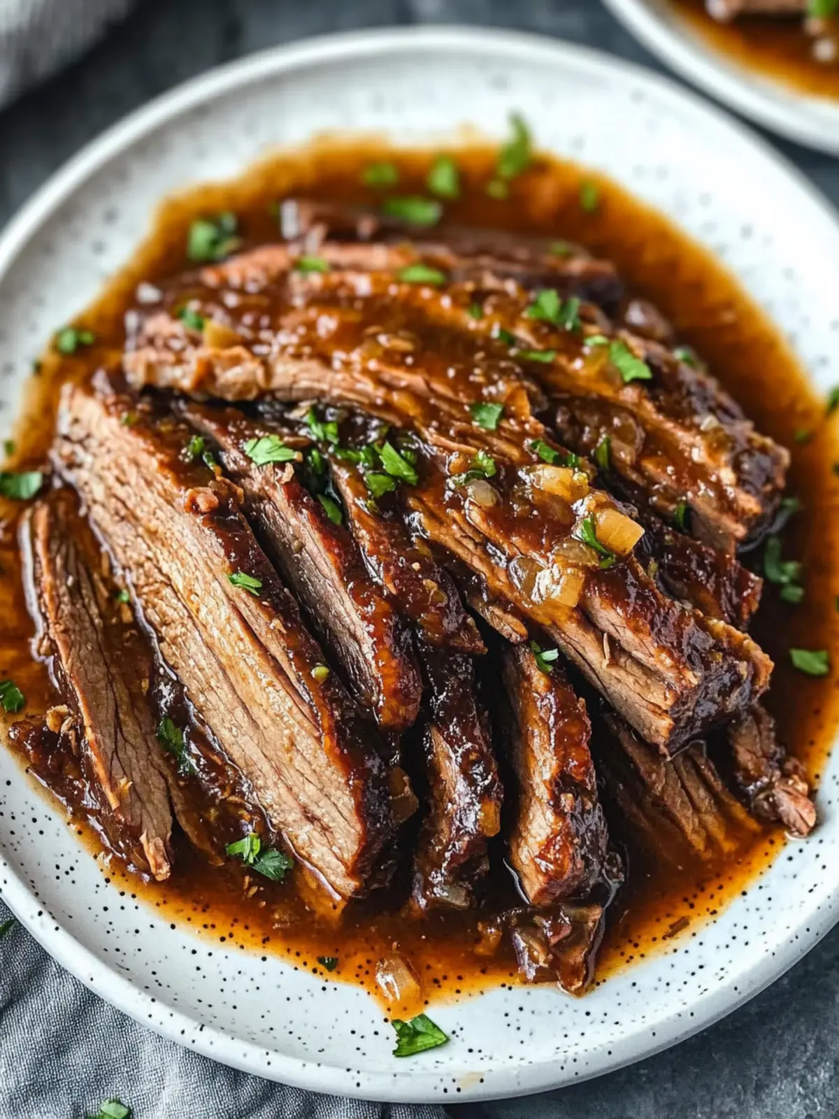 Instant Pot Sweet and Sour Brisket