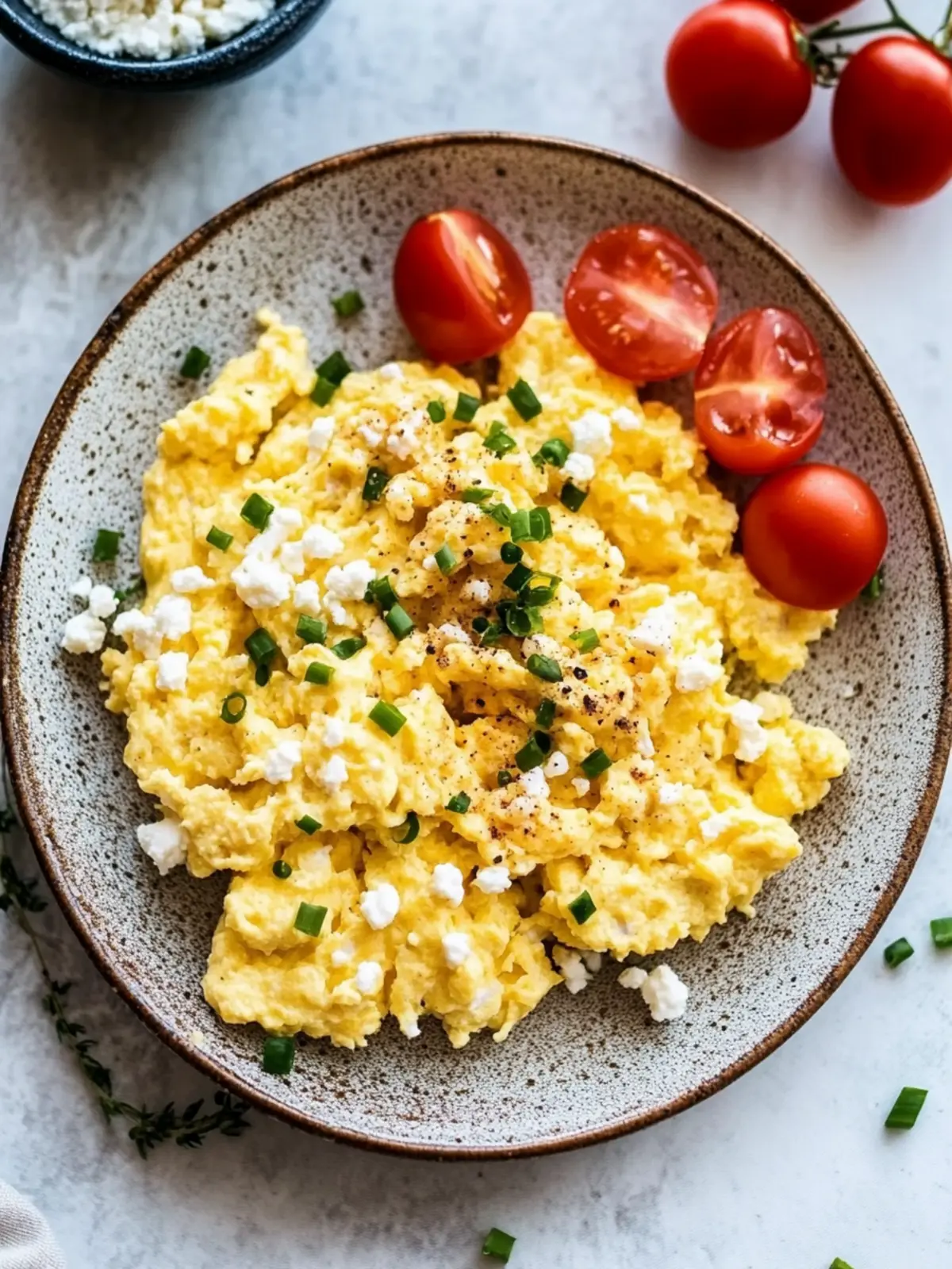 High-Protein Scrambled Eggs with Cottage Cheese