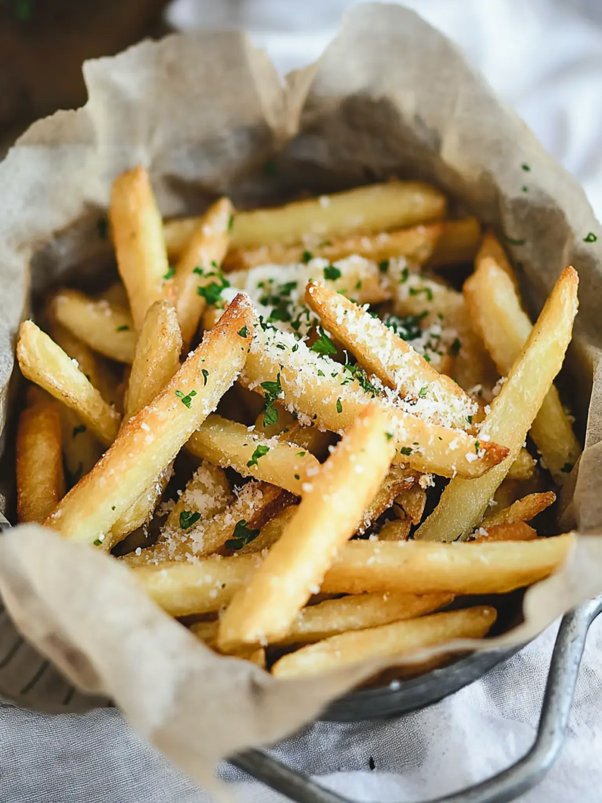 Garlic Parmesan Fries