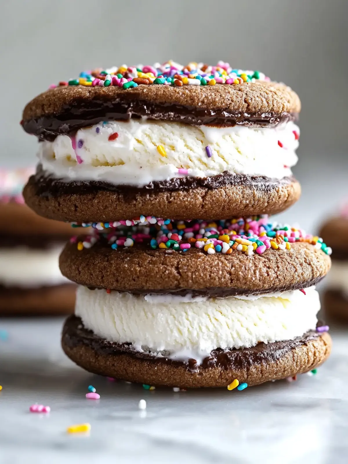Ice Cream Sandwich Cookies
