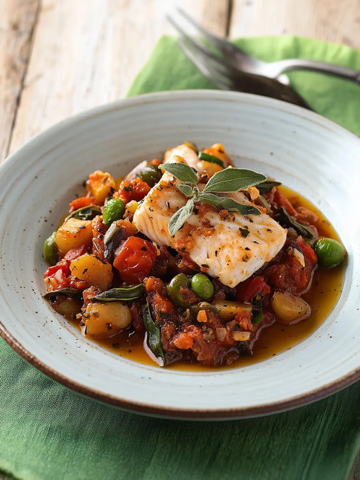Swordfish Caponata