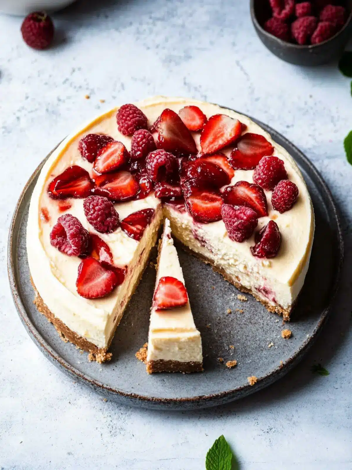 Cottage Cheese Cheesecake