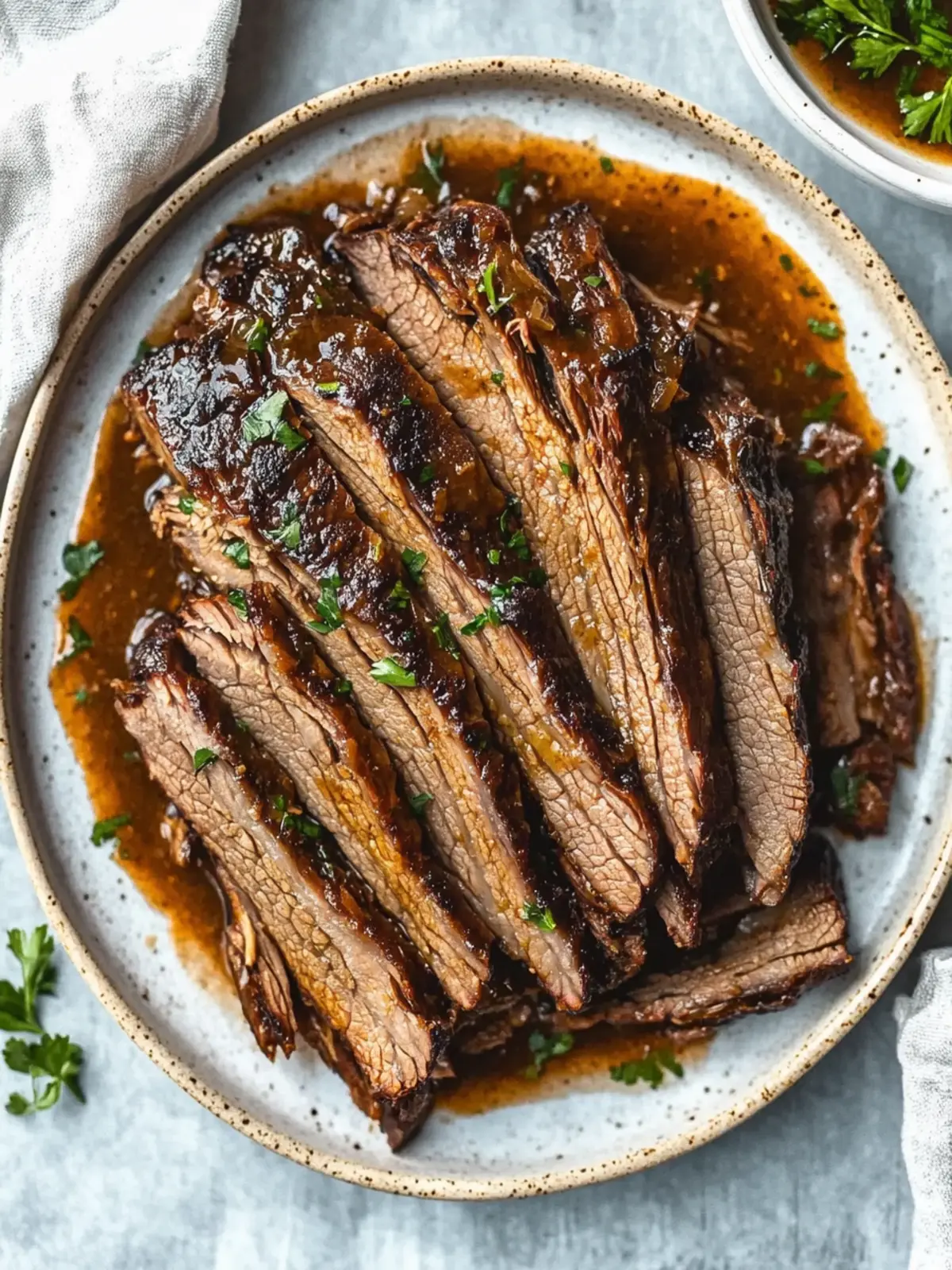 Instant Pot Sweet and Sour Brisket