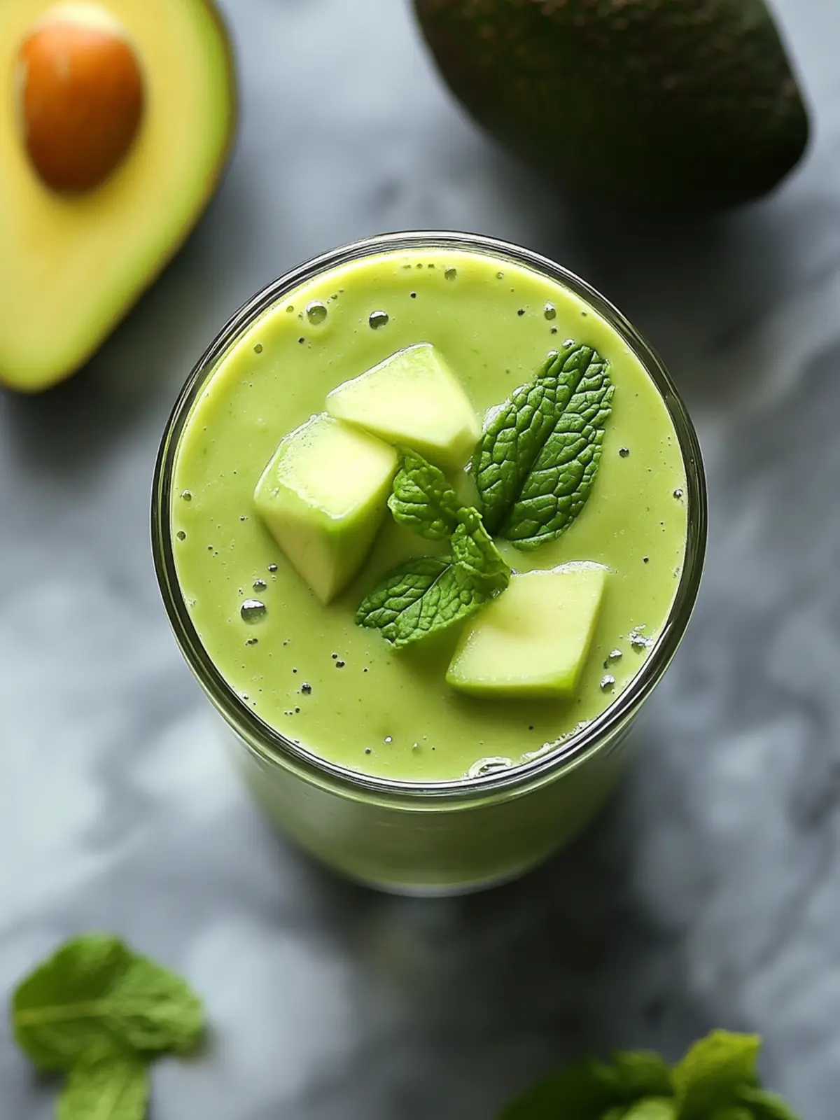 Avocado Mint Smoothie