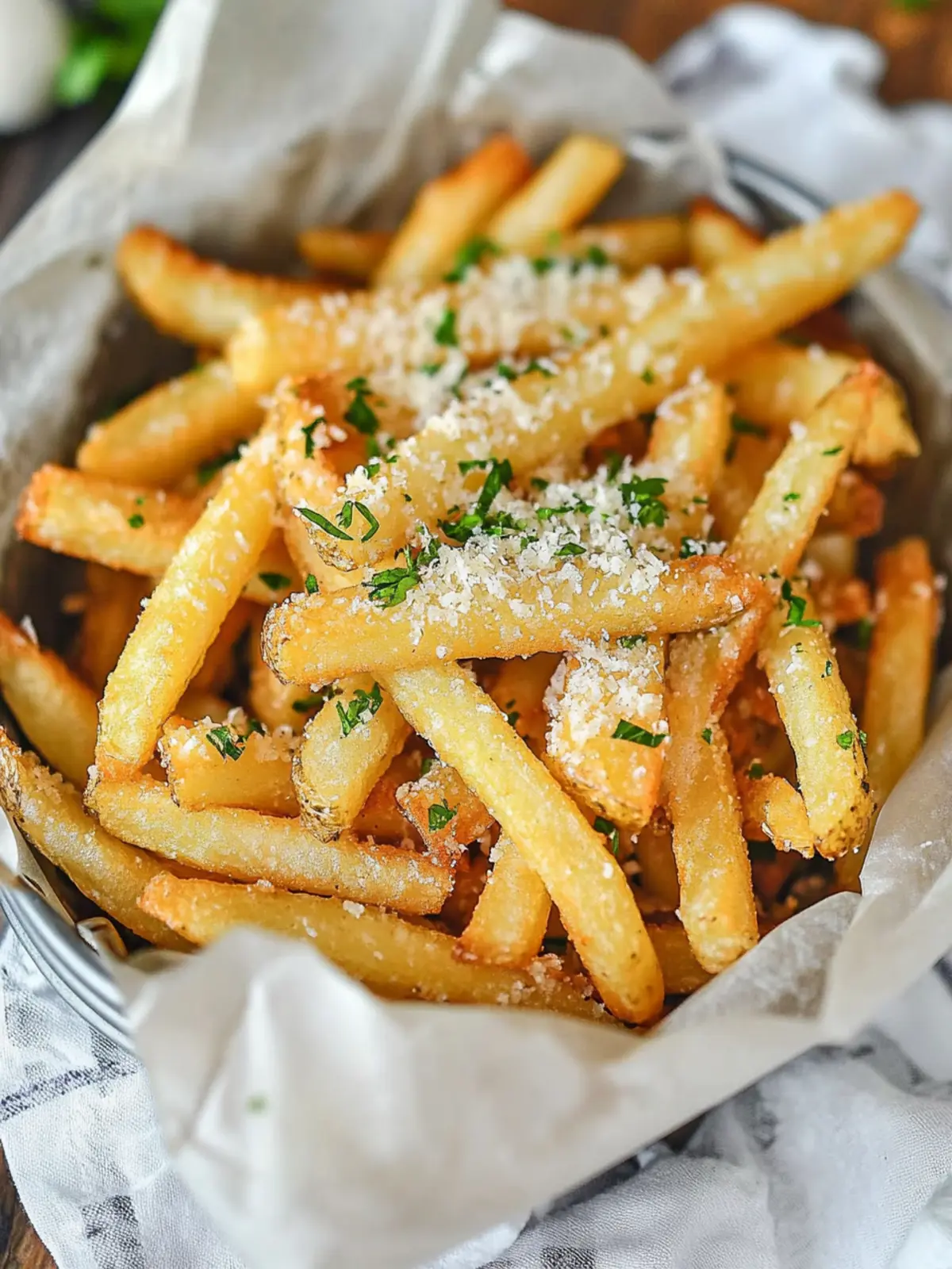 Garlic Parmesan Fries