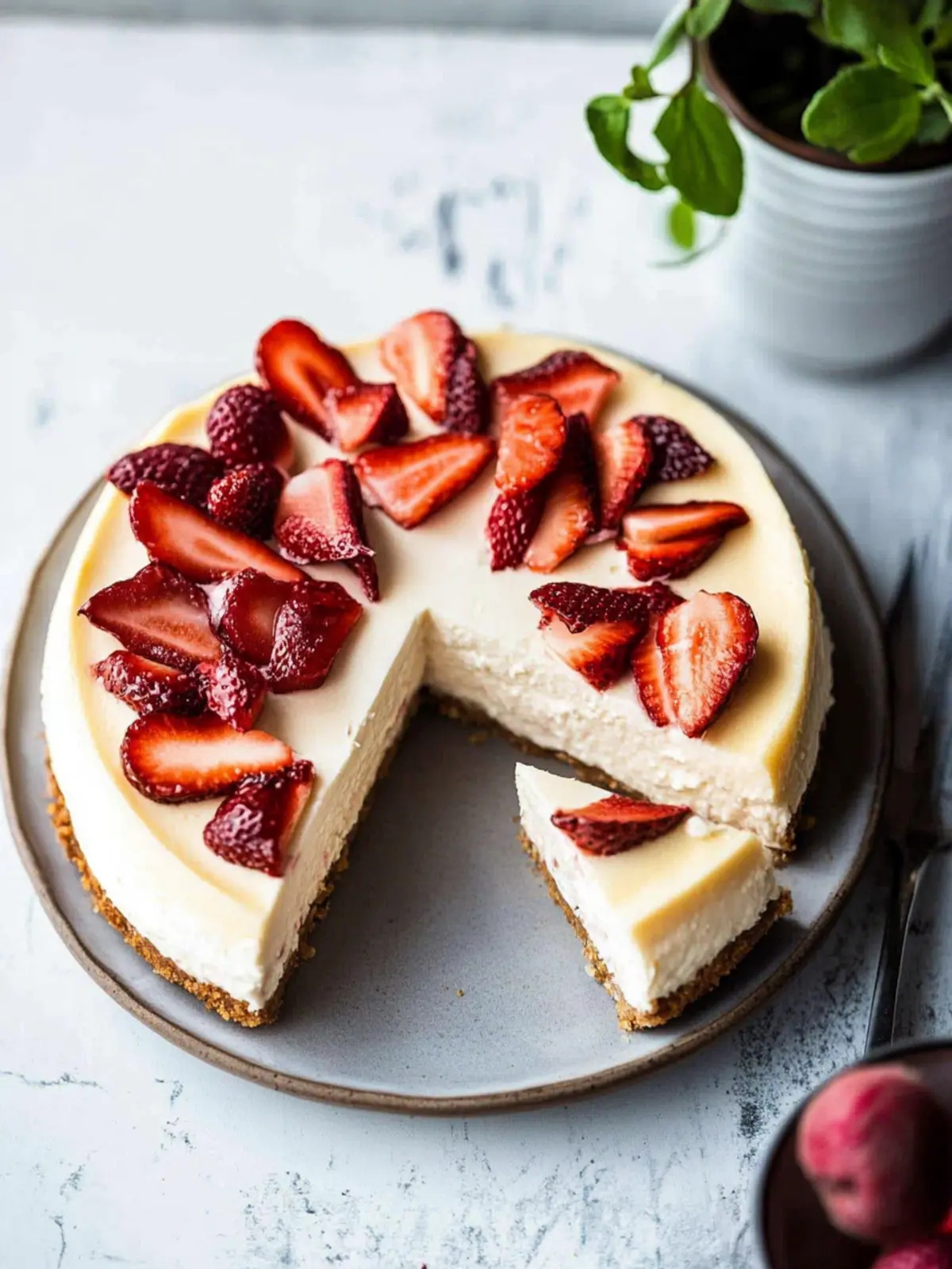Cottage Cheese Cheesecake
