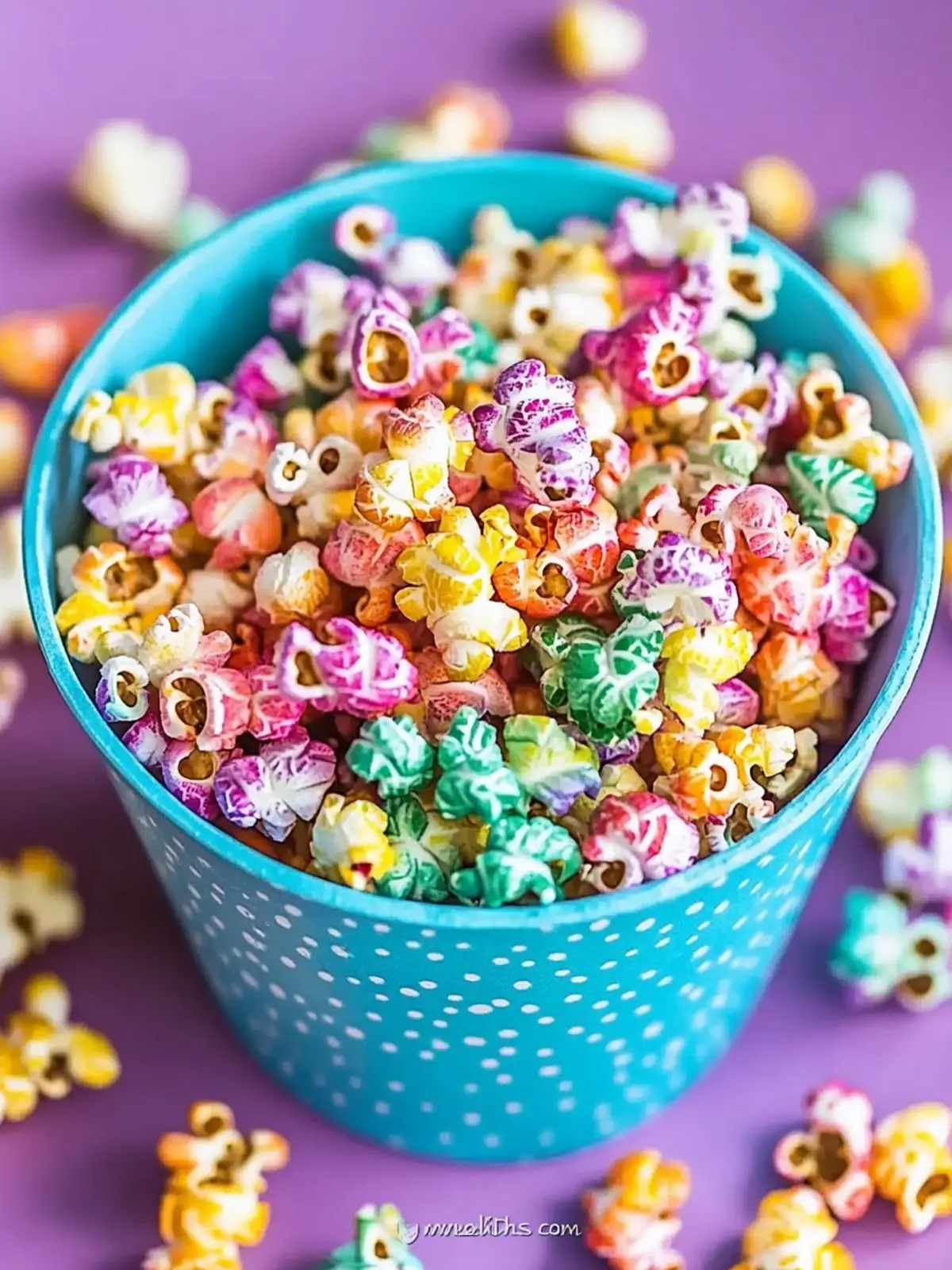 Rainbow Popcorn Recipe
