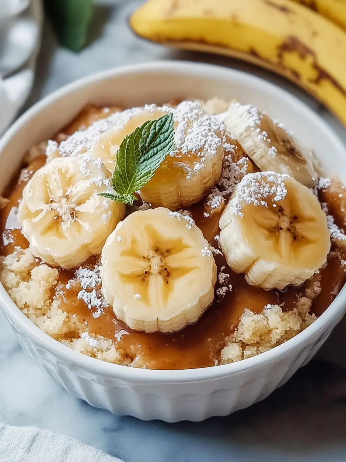 Bananas Foster Cobbler