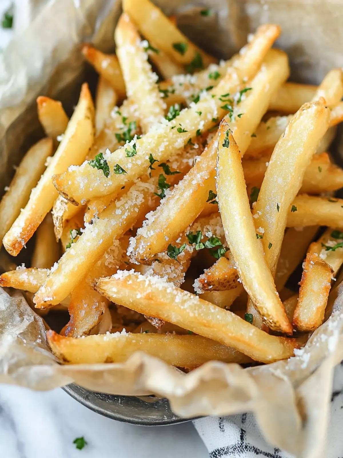Garlic Parmesan Fries